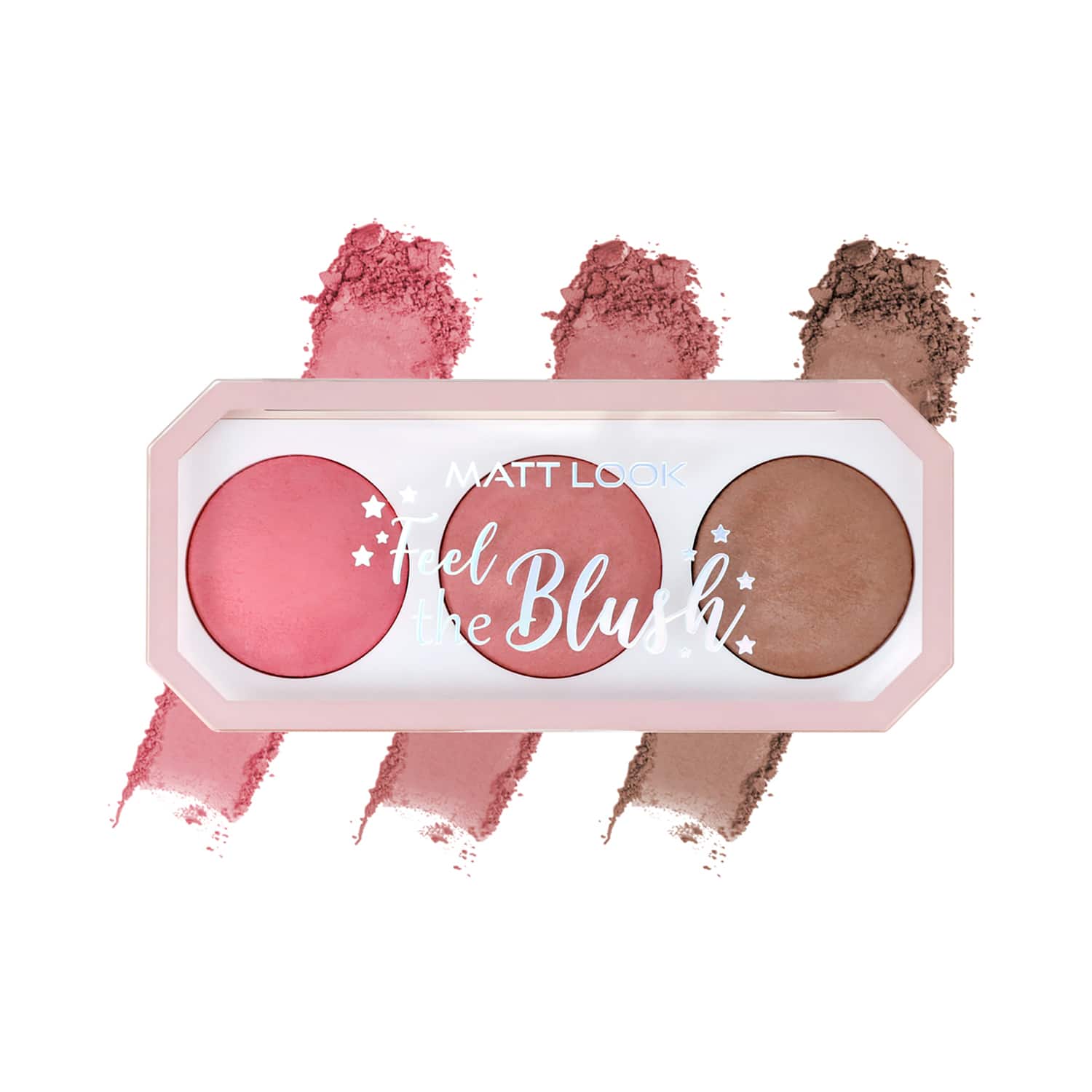 Matt Look | Matt Look Feel The Blush Baked Blush - In The Nude-01 (15 g)