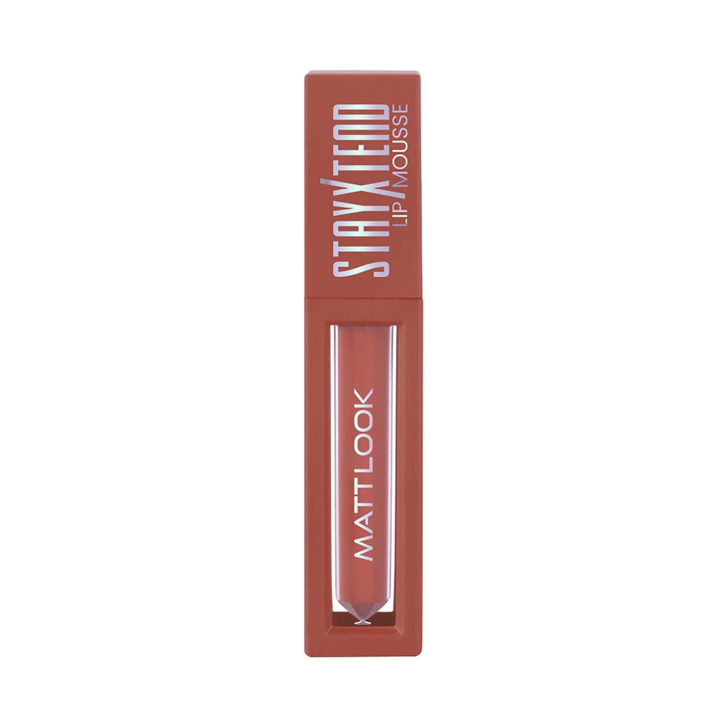 Matt Look | Matt Look Stayxtend Lip Mousse - Dusky Nude-21 (4 ml)