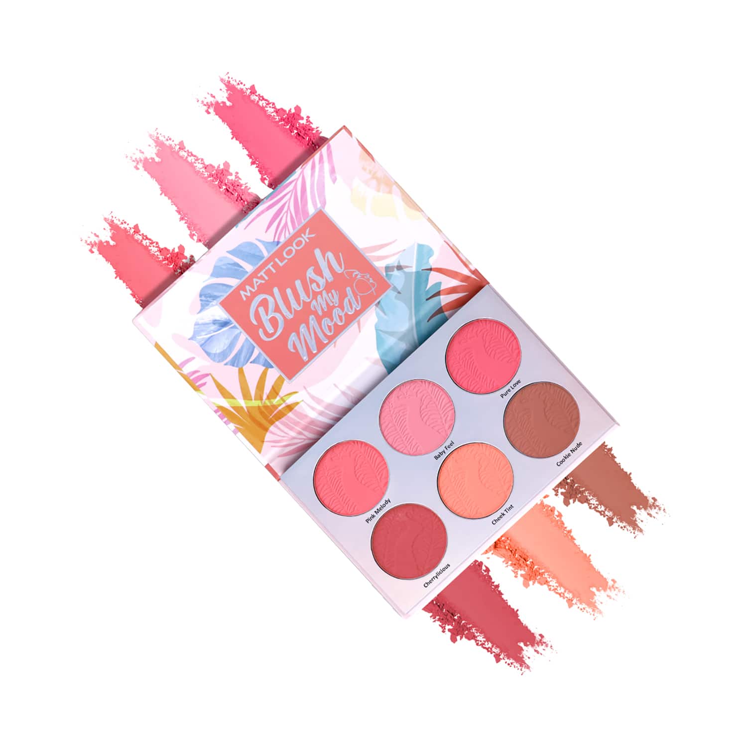 Matt Look | Matt Look Blush My Mood Blusher Pallete - Beautiful Inside Out-02 (19.5 g)