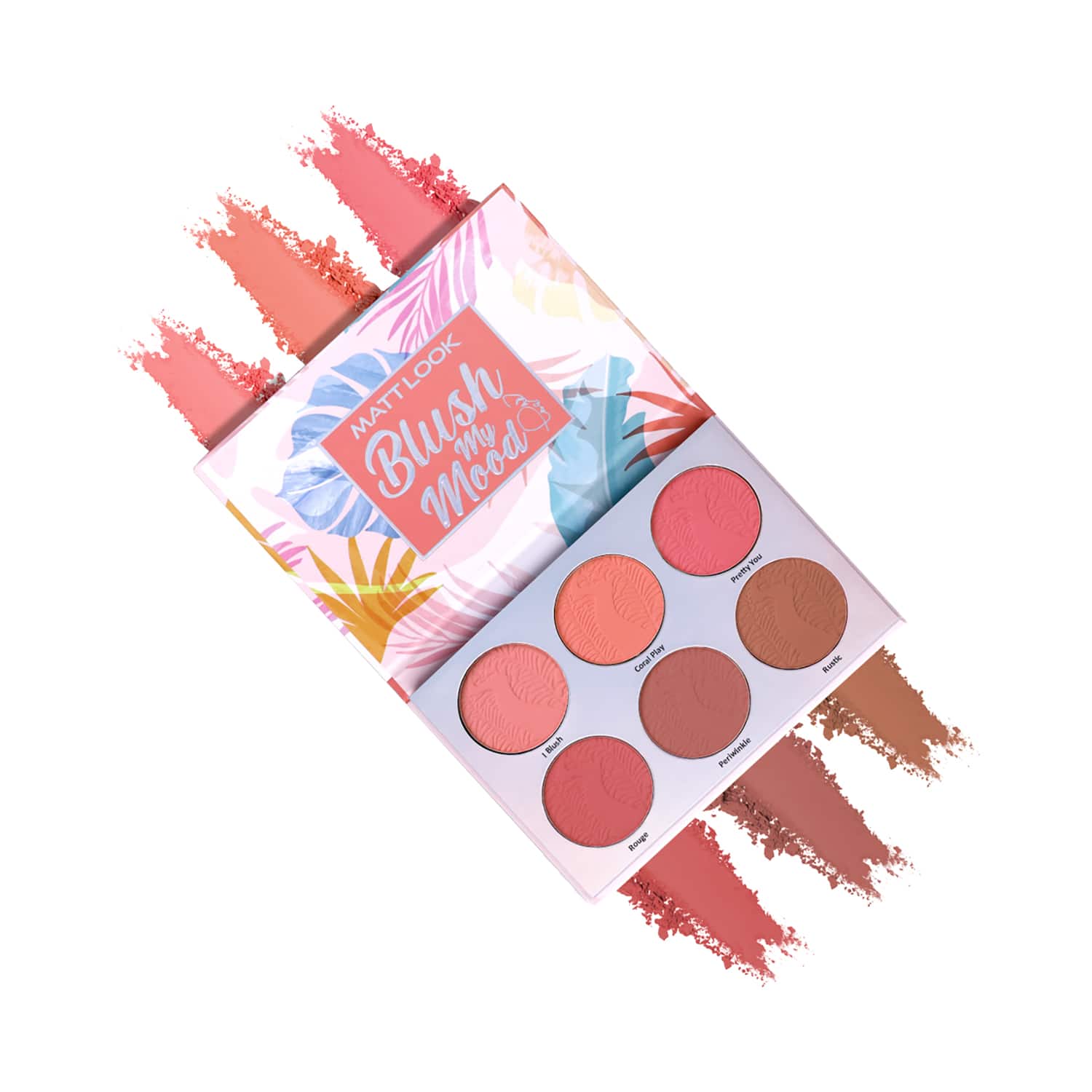 Matt Look | Matt Look Blush My Mood Blusher Pallete - That’s My Style-03 (19.5 g)