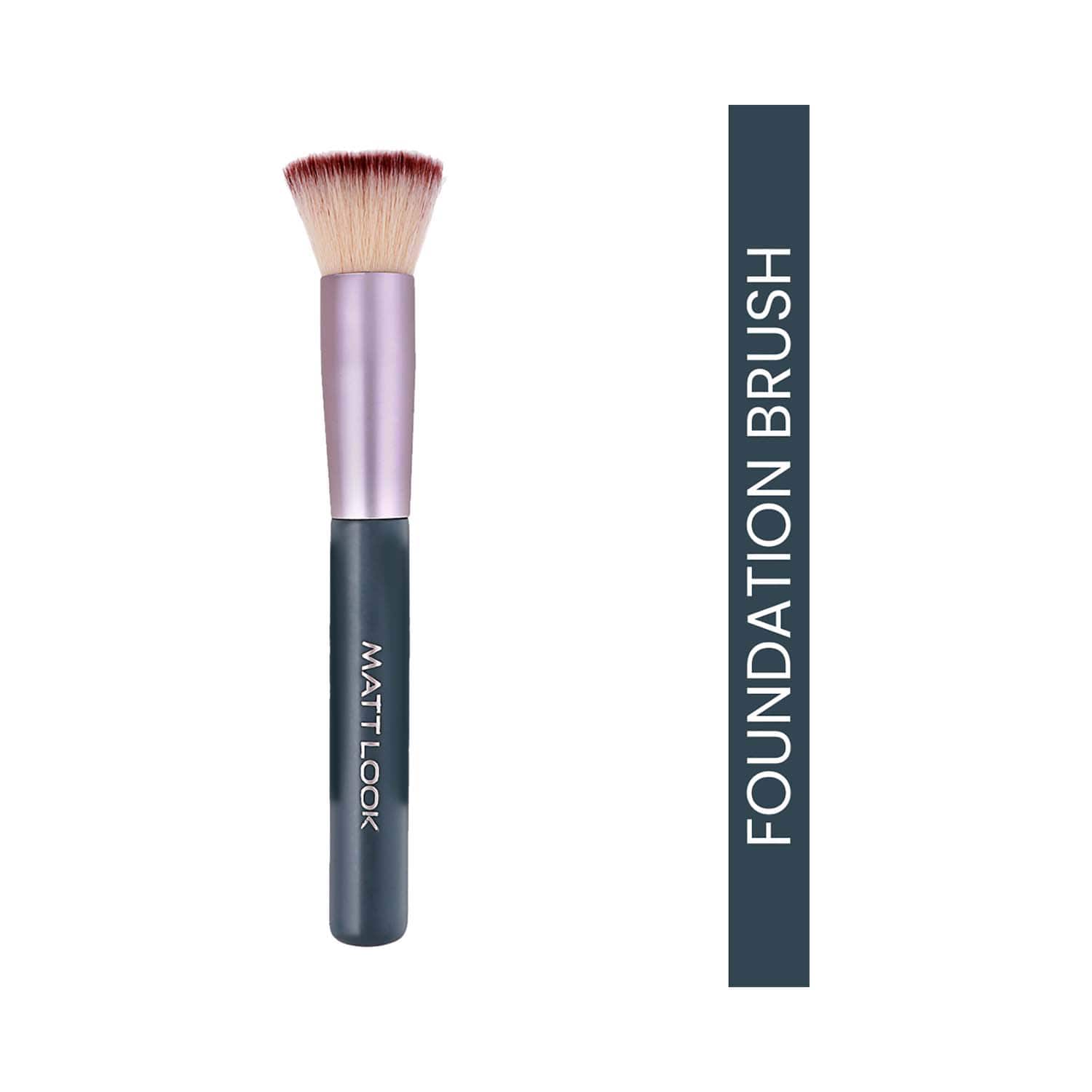 Matt Look | Matt Look Easy Blending Foundation Brush for Face Makeup