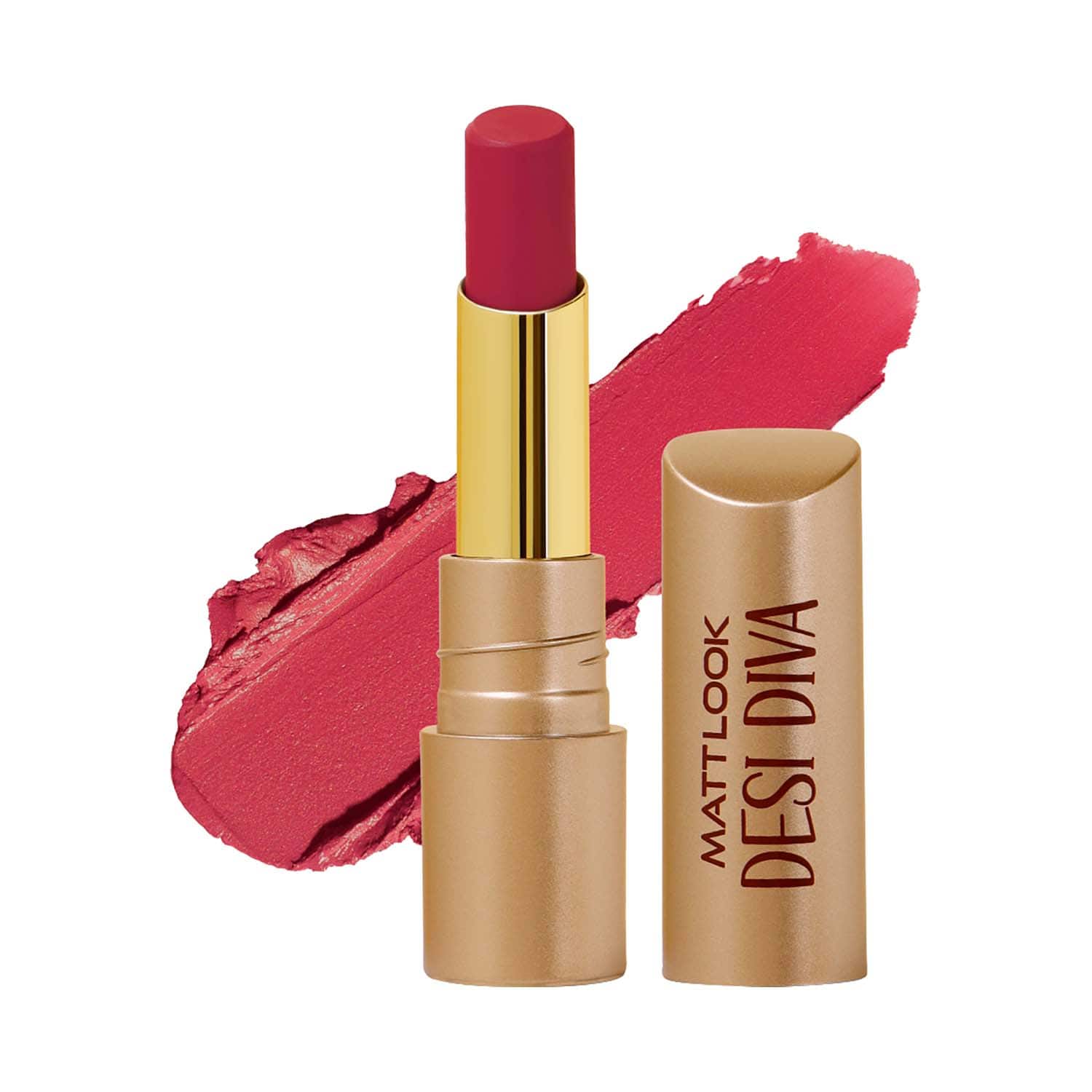 Matt Look | Matt Look Desi Diva Hd Matte Lipstick - Irani Beauty-06 (3.8 g)