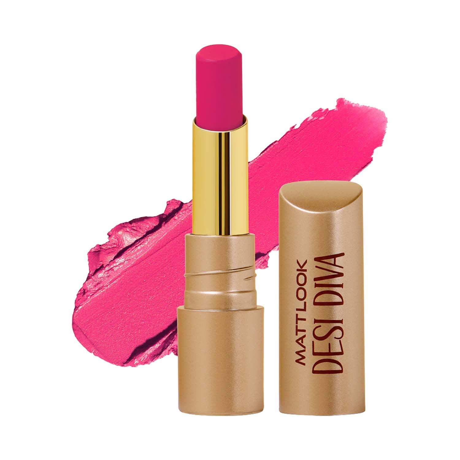 Matt Look | Matt Look Desi Diva Hd Matte Lipstick - Magenta Glow-07 (3.8 g)