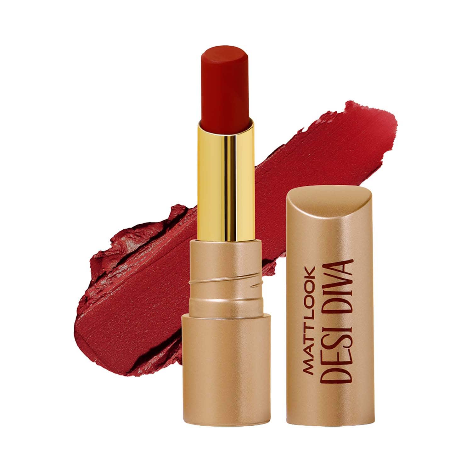 Matt Look | Matt Look Desi Diva Hd Matte Lipstick - Maroon Envy-11 (3.8 g)