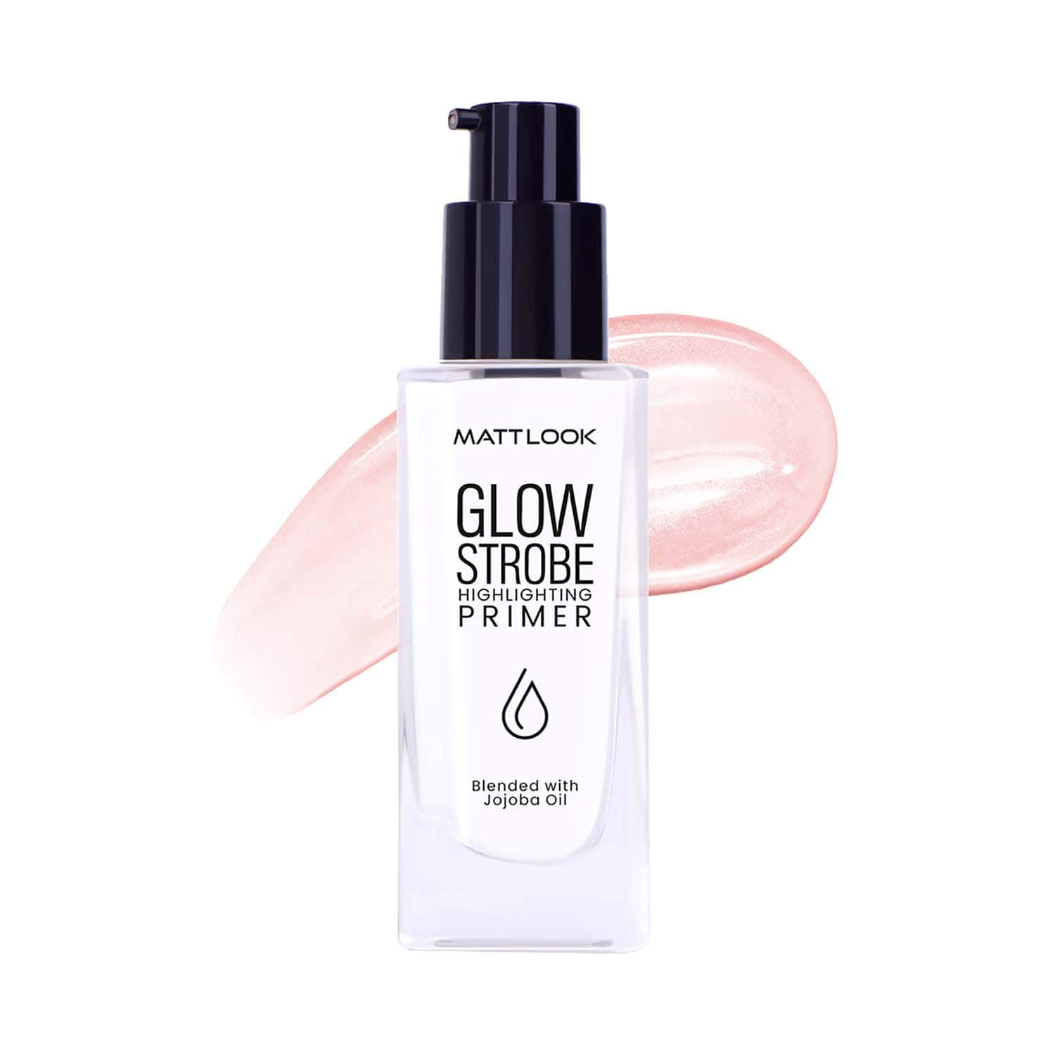 Matt Look | Matt Look Glow Strobe Highlighter Primer - Rosy Glow-03 (30 ml)