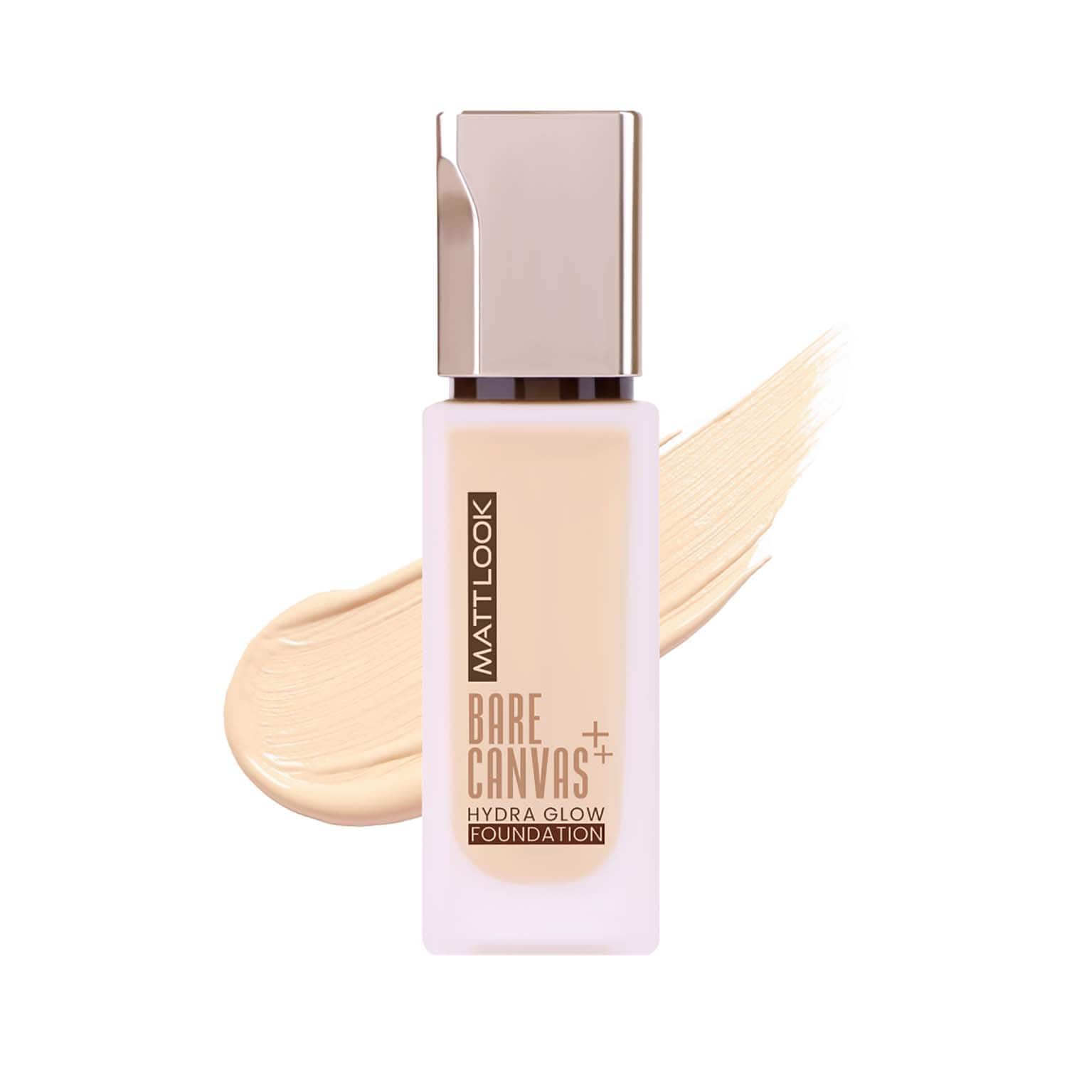 Matt Look | Matt Look Bare Canvas Hydra Glow Foundation - Ivory Glow-02 (30 ml)