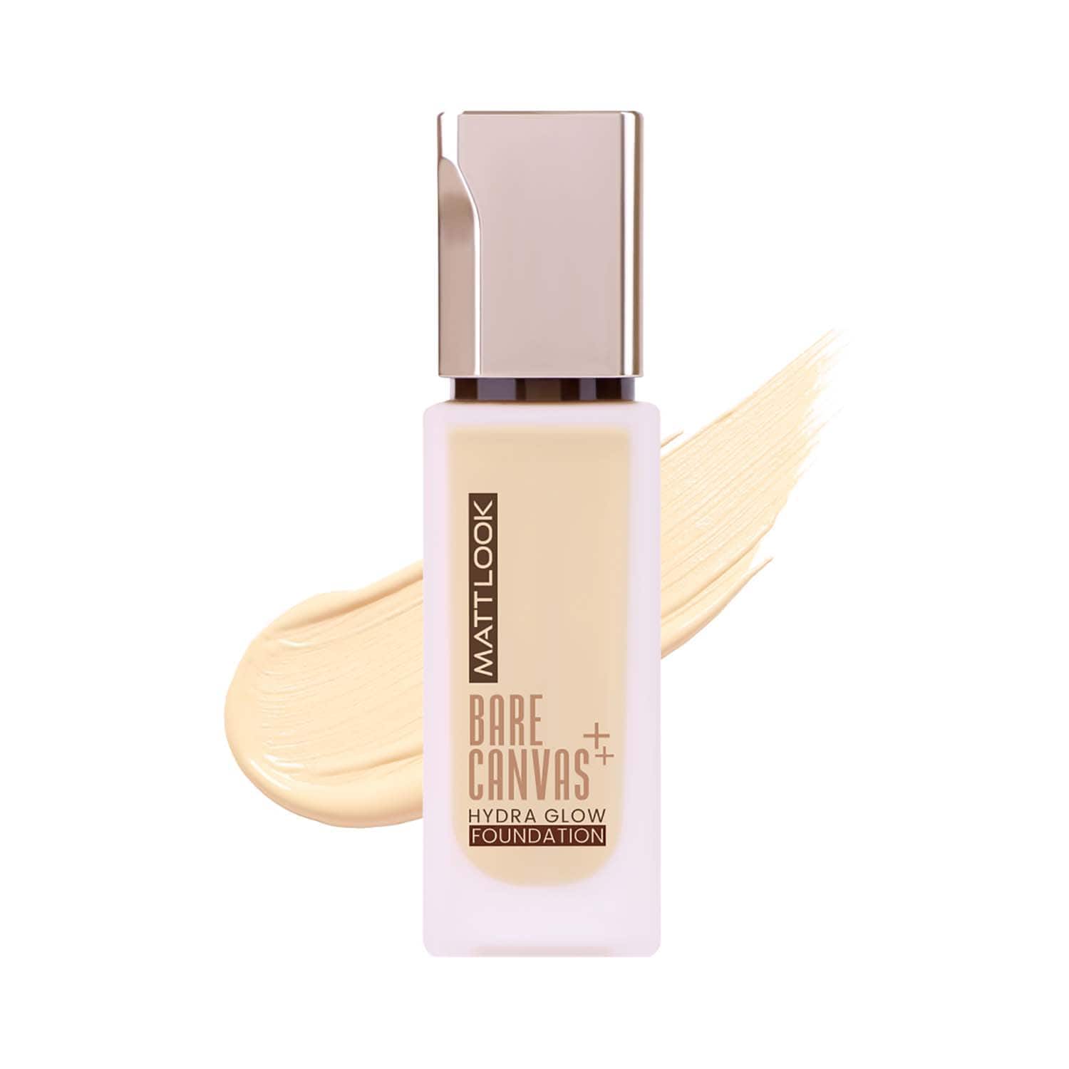 Matt Look | Matt Look Bare Canvas Hydra Glow Foundation - Nude Glow-03 (30 ml)