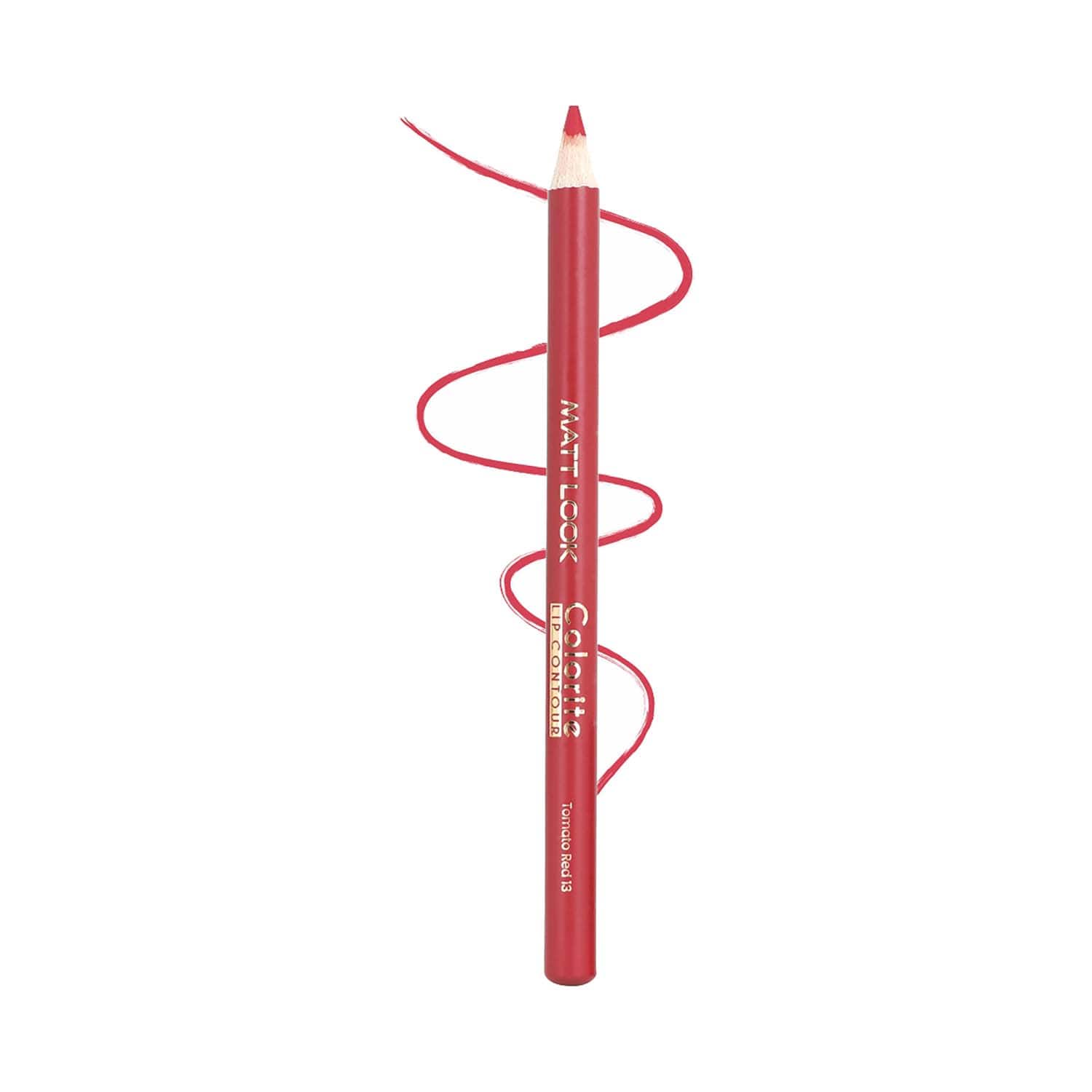 Matt Look | Matt Look Colorite Lip Contour - Tomato Red-13 (0.9 g)