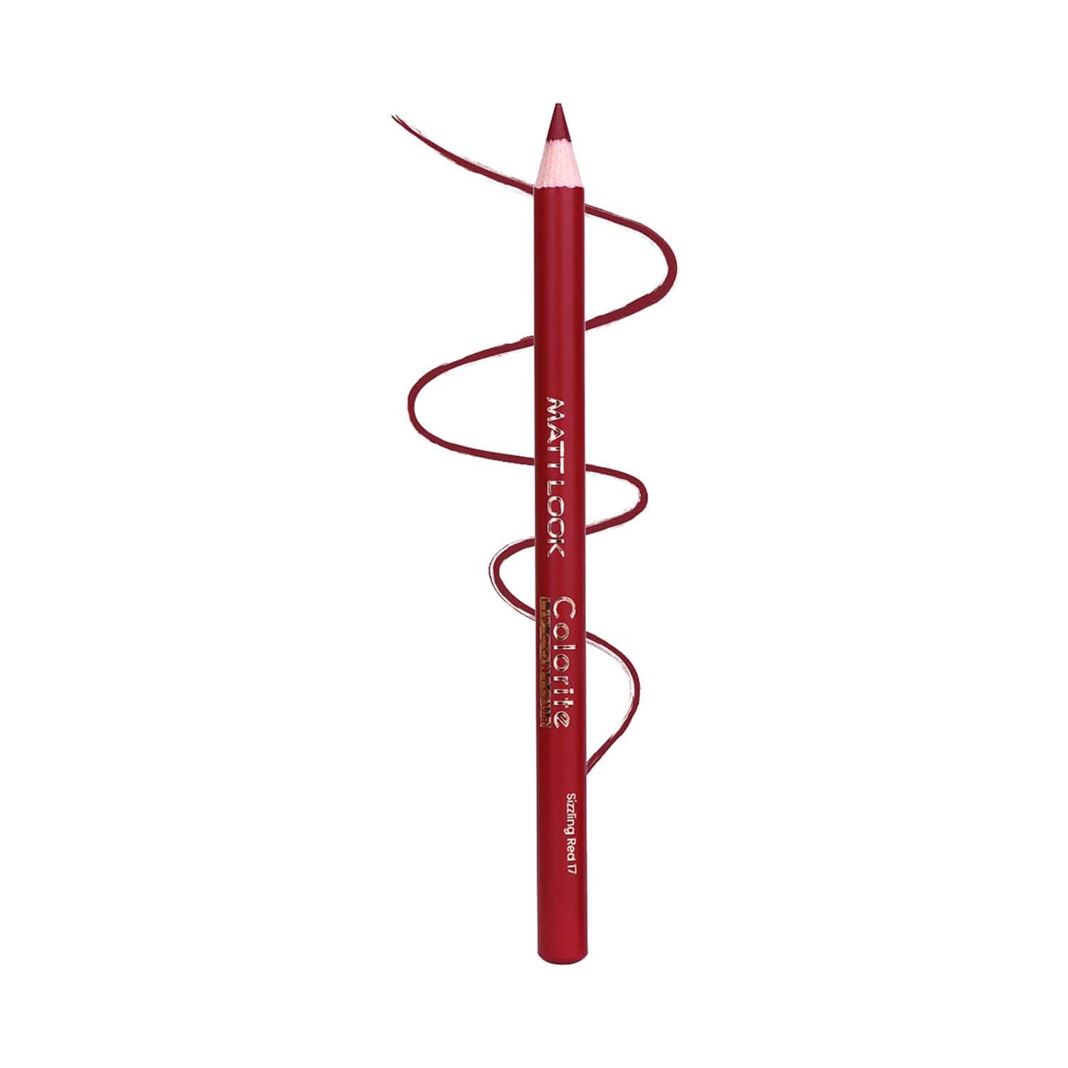 Matt Look | Matt Look Colorite Lip Contour - Sizzling Red-17 (0.9 g)