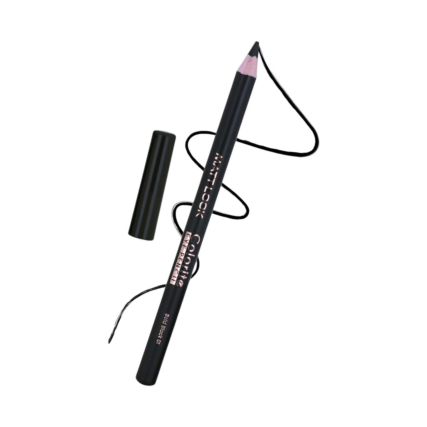 Matt Look | Matt Look Colorite Eye Pencil - Bold Black-01 (0.9 g)
