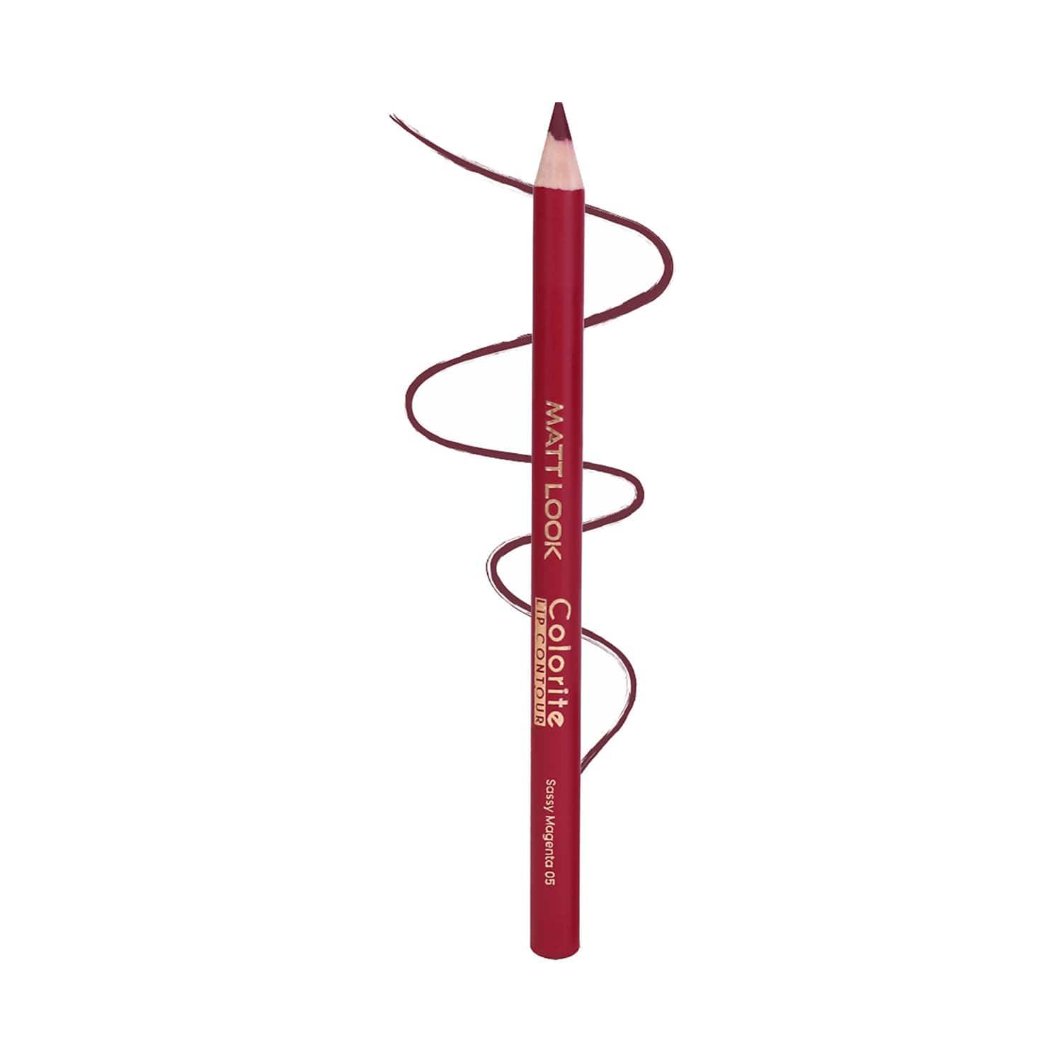 Matt Look | Matt Look Colorite Lip Contour - Sassy Magenta-05 (0.9 g)