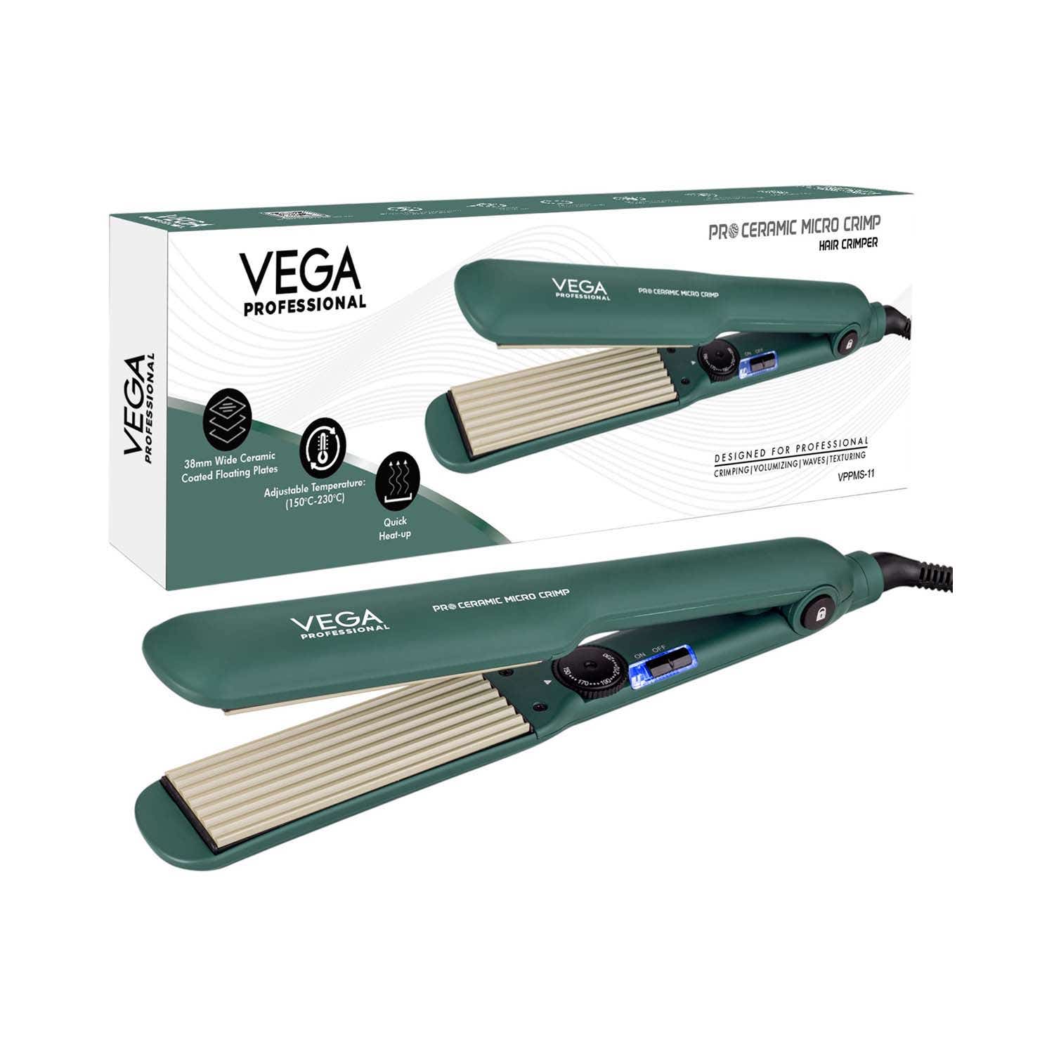 VEGA Professional | VEGA Professional Pro Ceramic Micro Crimp Hair Crimper - VPPMS-11