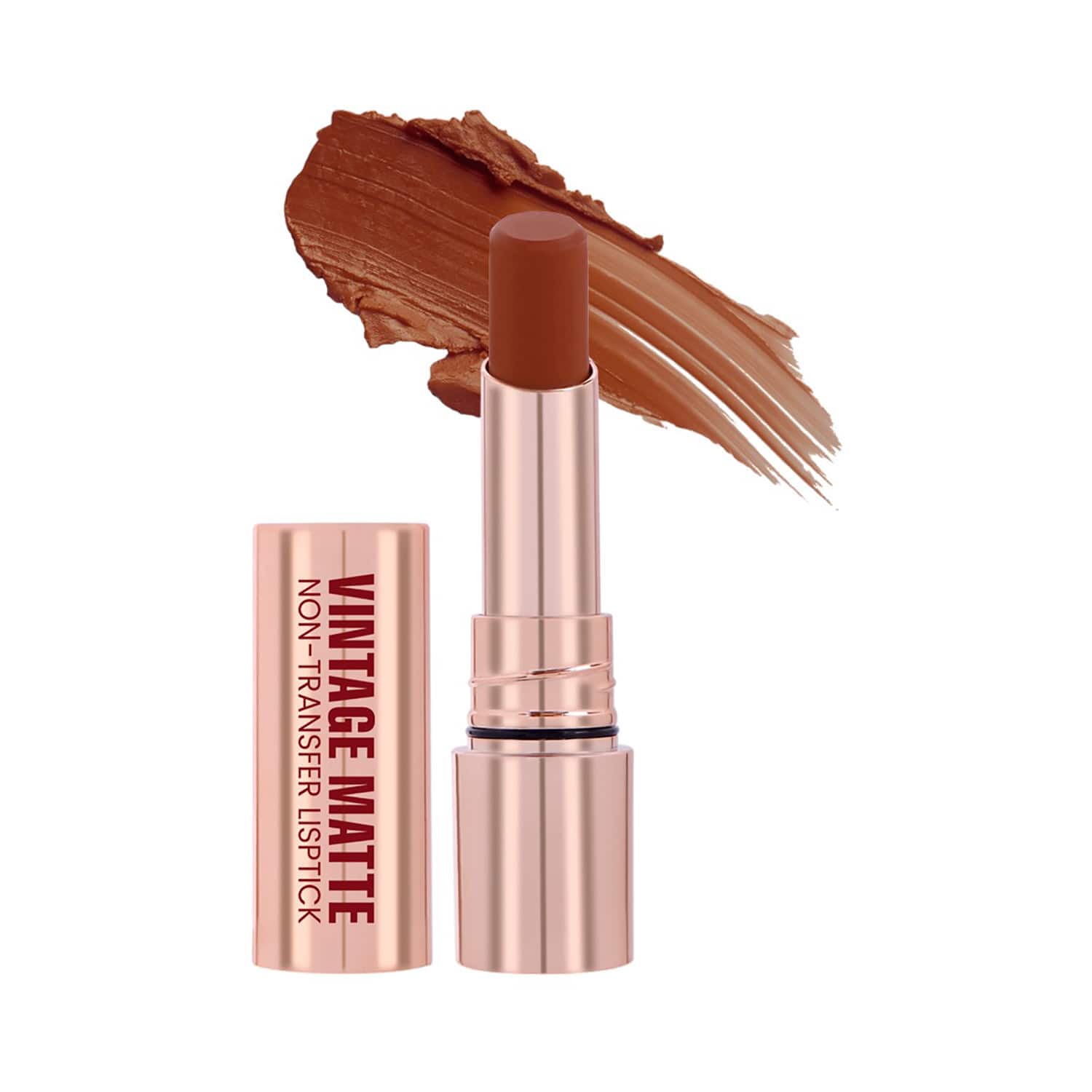 Half N Half | Half N Half Vintage Matte Non-Transfer Lipstick - Chocolate Chic-23 (3.8 g)