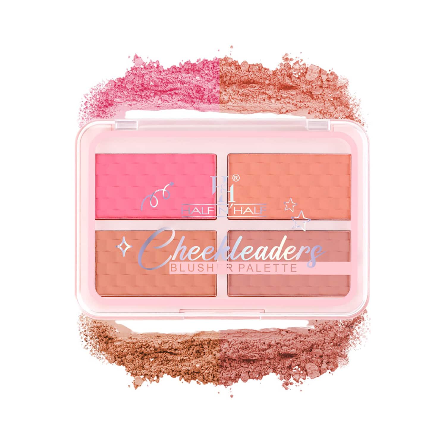 Half N Half | Half N Half Cheekleaders Blusher Palette - Feel Fresh-01 (13.8 g)