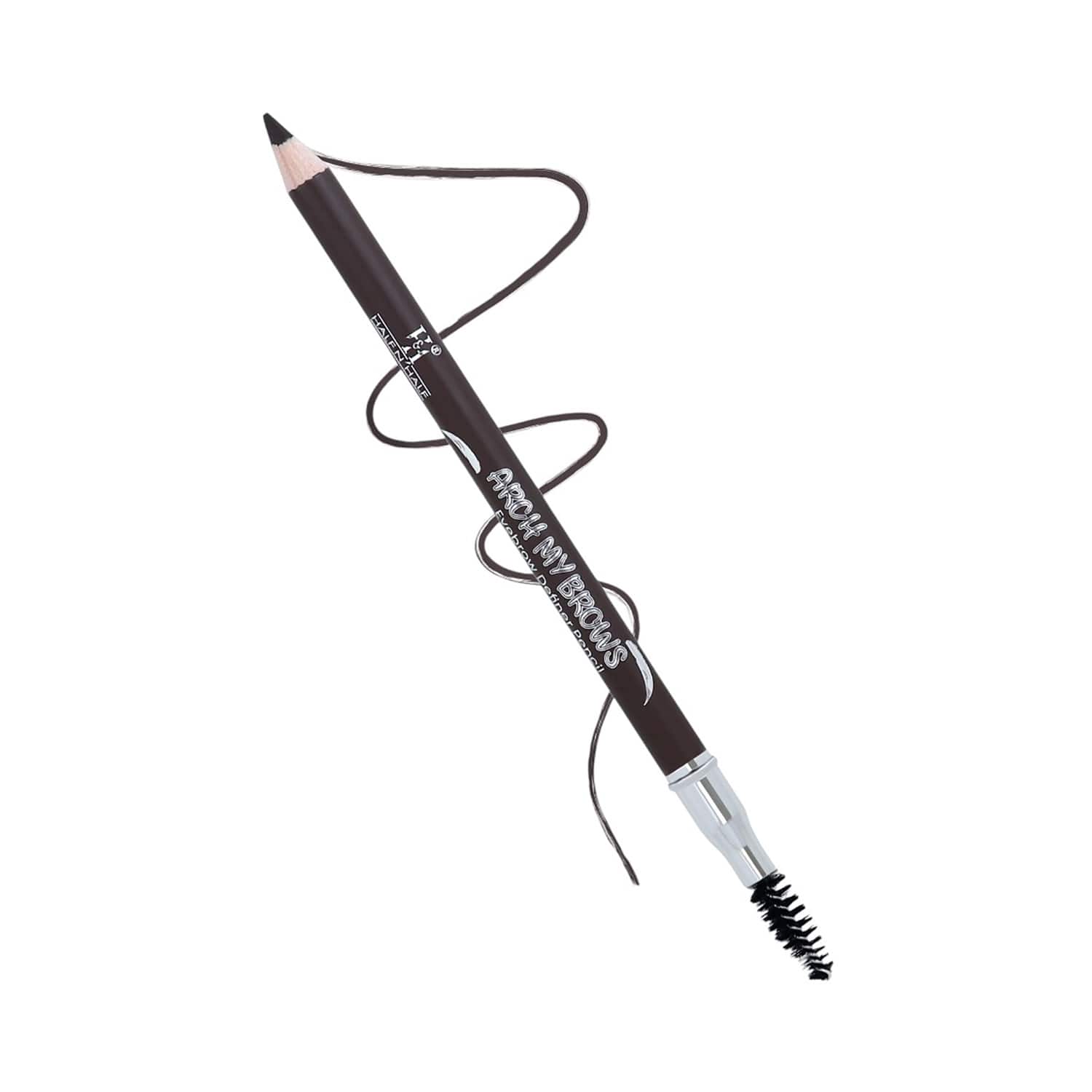 Half N Half | Half N Half Arch My Brows Long Lasting Automatic Eyebrow Pencil & Brush - Dark Brown-03 (2 g)