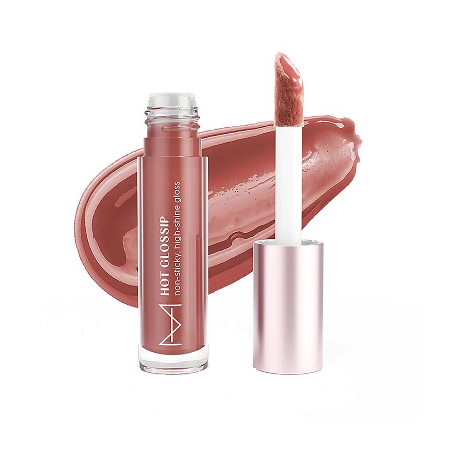 HOUSE OF MAKEUP | HOUSE OF MAKEUP Hot Glossip Non-Sticky High-Shine Gloss - What'S The Tea (4.7 ml)