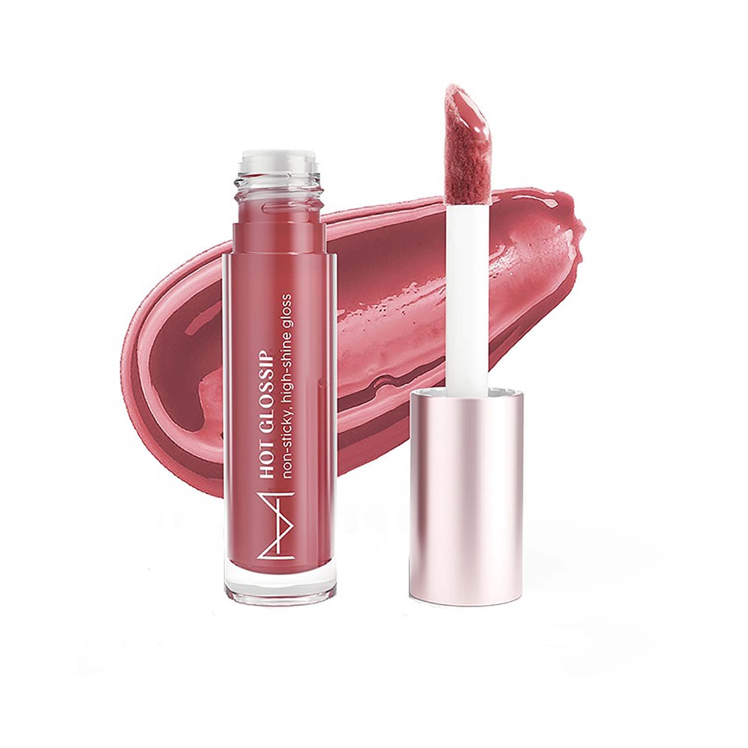 HOUSE OF MAKEUP | HOUSE OF MAKEUP Hot Glossip Non-Sticky High-Shine Gloss - Berry Discreet (4.7 ml)