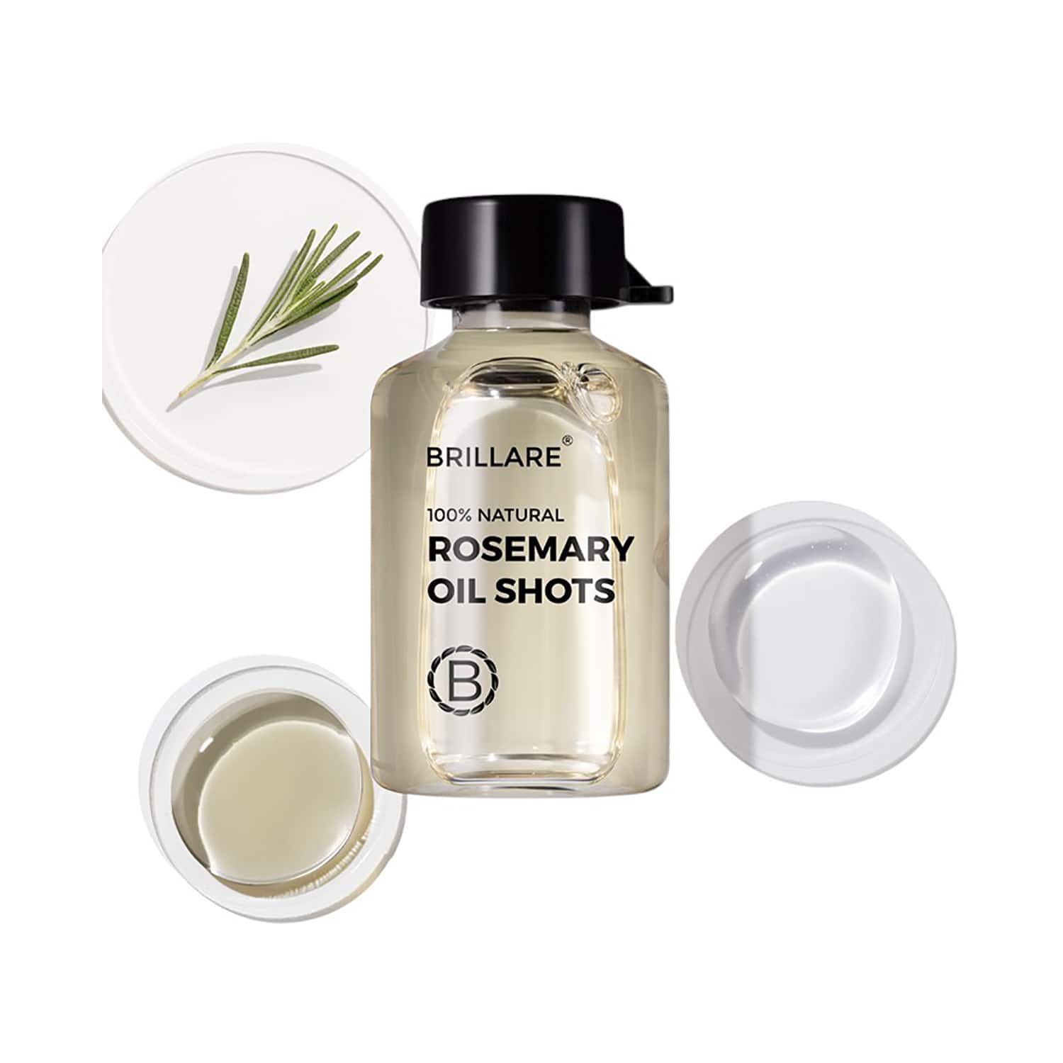 Brillare | Brillare Rosemary Oil Shots for Rapid Hair Growth (8 pcs)
