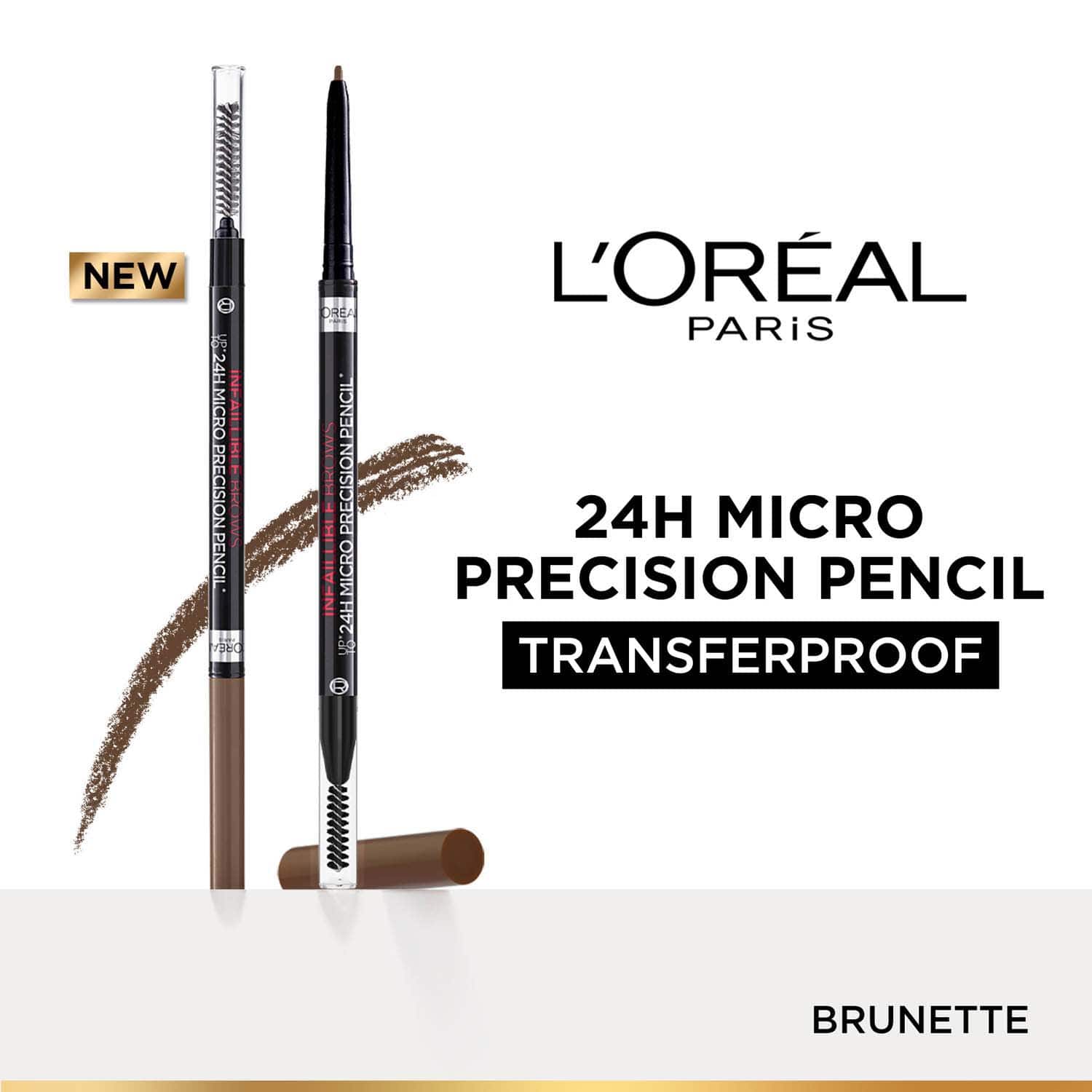 L'Oreal Paris | L'Oreal Paris Infallible Brows Upto 24H Micro Precision Pencil - 3.0 Brunette (1 g)