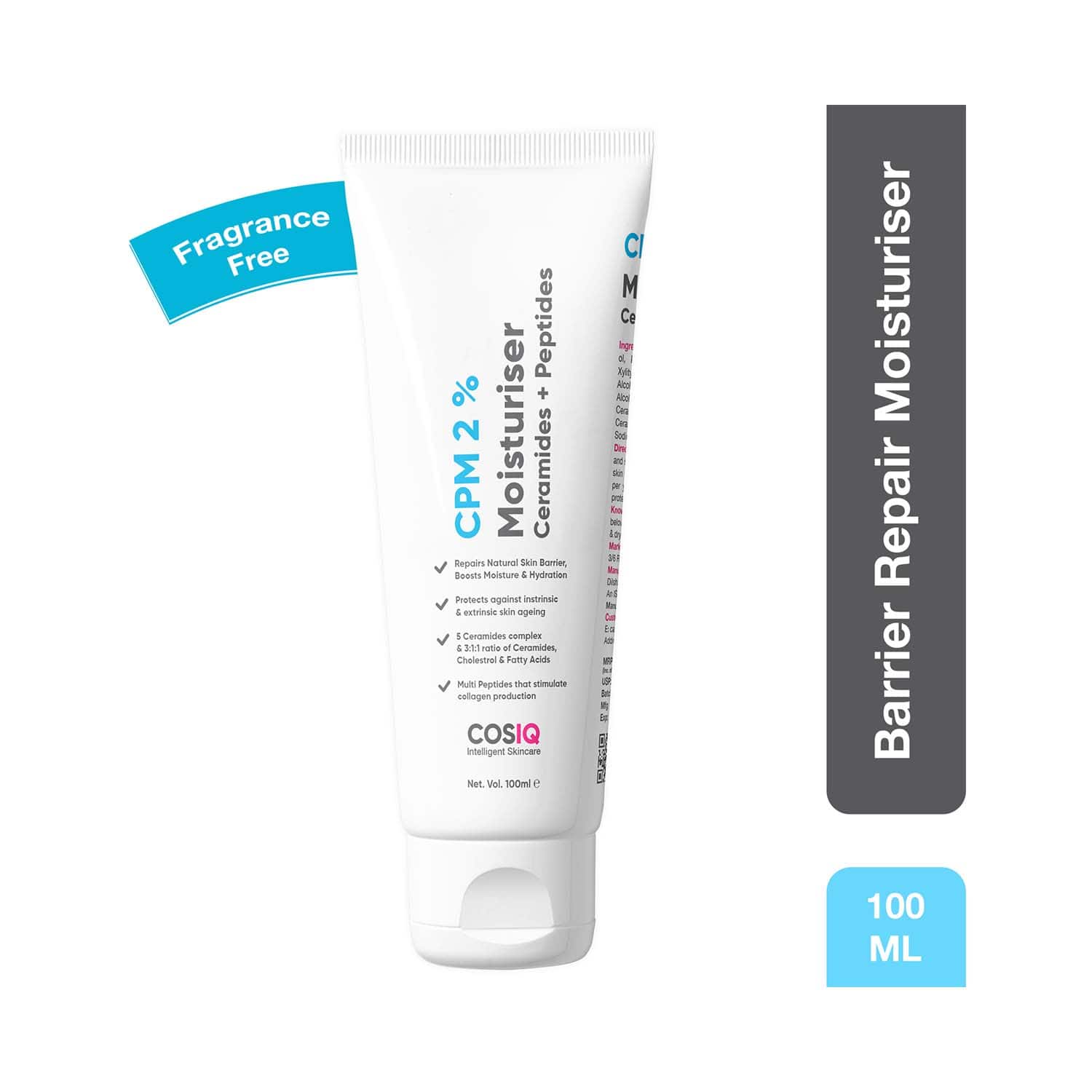 COSIQ | COSIQ Cpm 2% Ceramide & Peptides Face Moisturizer (100 ml)