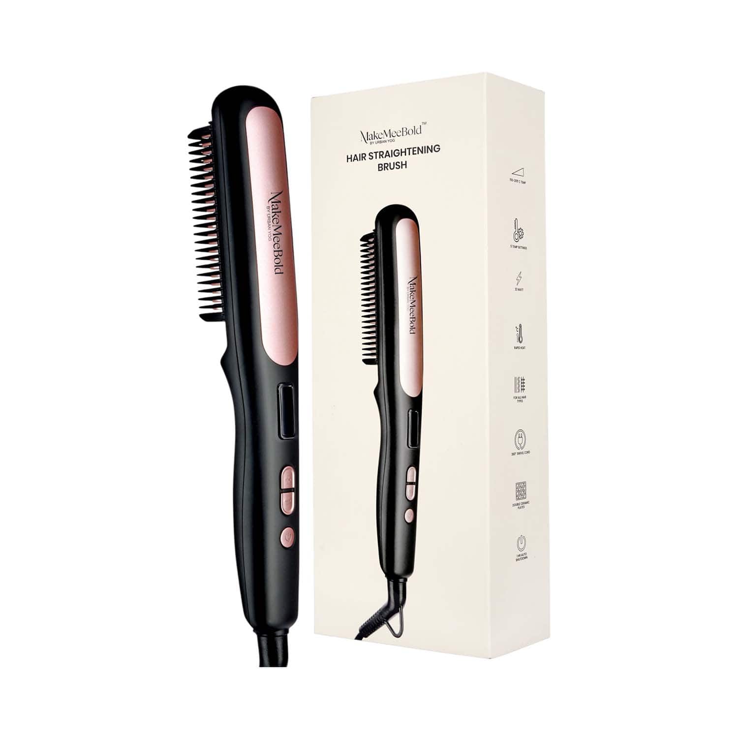 Urban Yog | Urban Yog Makemeebold Hair Straightener Brush