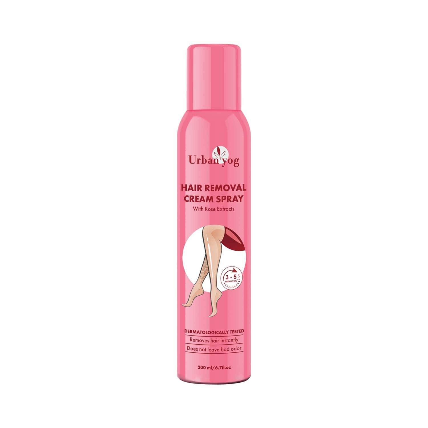 Urban Yog | Urban Yog Hair Removal Cream Spray For Women Rose (200 ml)