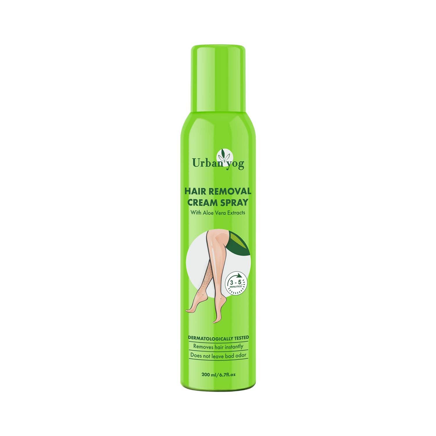 Urban Yog | Urban Yog Hair Removal Cream Spray For Women Aloe Vera (200 ml)