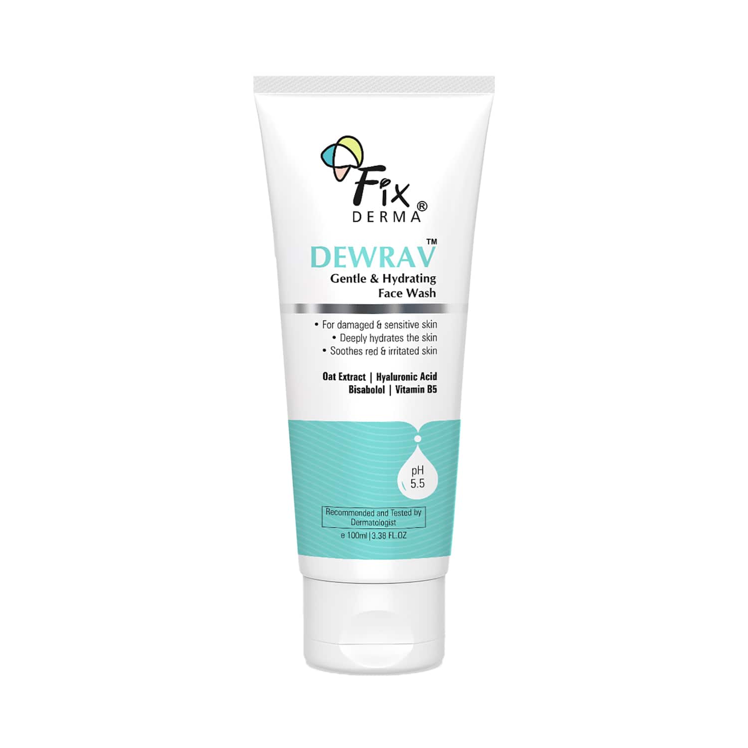 Fixderma | Fixderma Dewrav Gentle & Hydrating Face Wash (100 ml)