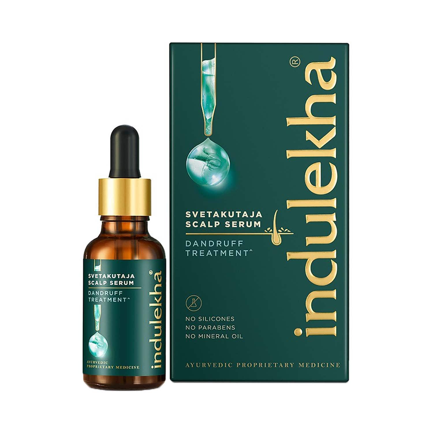 Indulekha | Indulekha Svetakutuja Dandruff Treatment Ayurvedic Hair Serum (30 ml)
