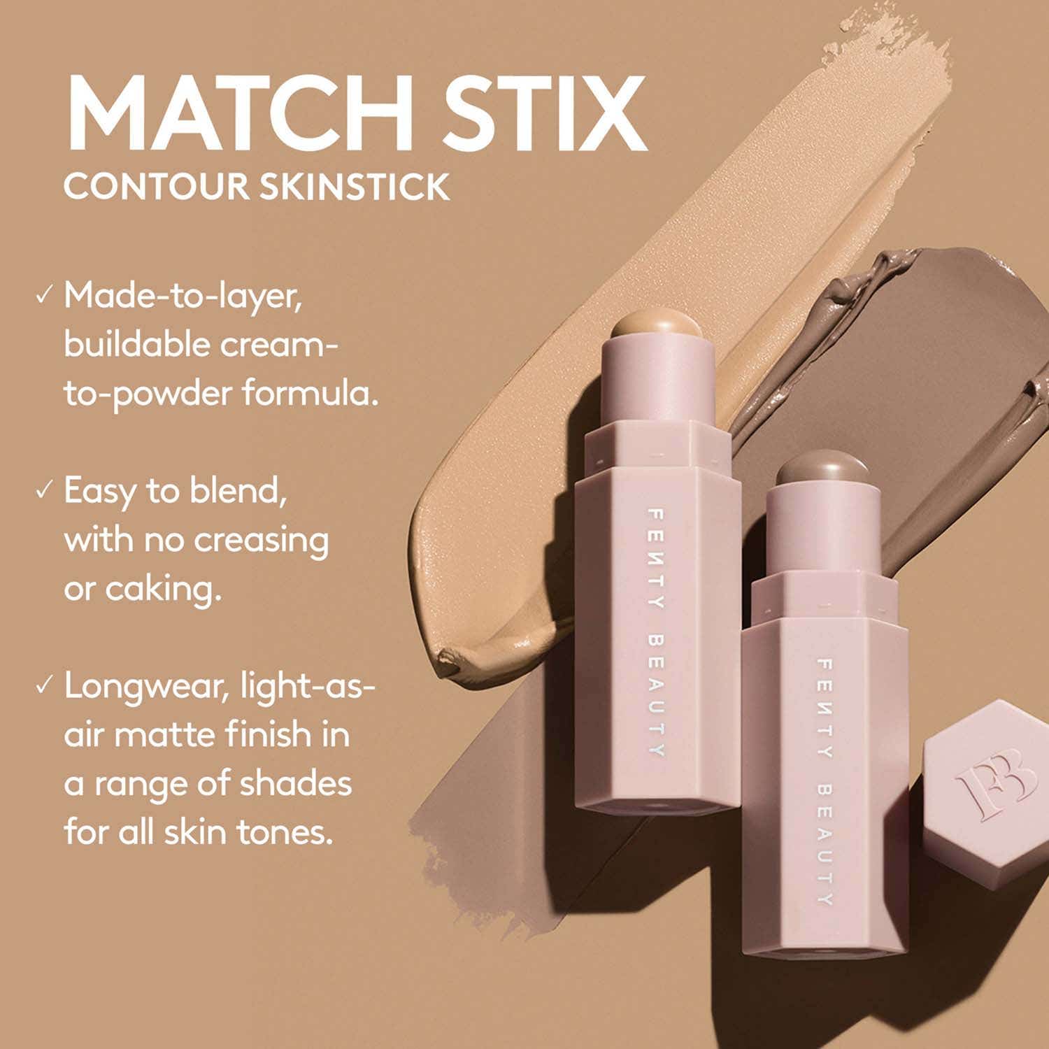 FENTY BEAUTY Match Stix Matte Contour Skinstick Soft Amber g)  FENTY BEAUTY