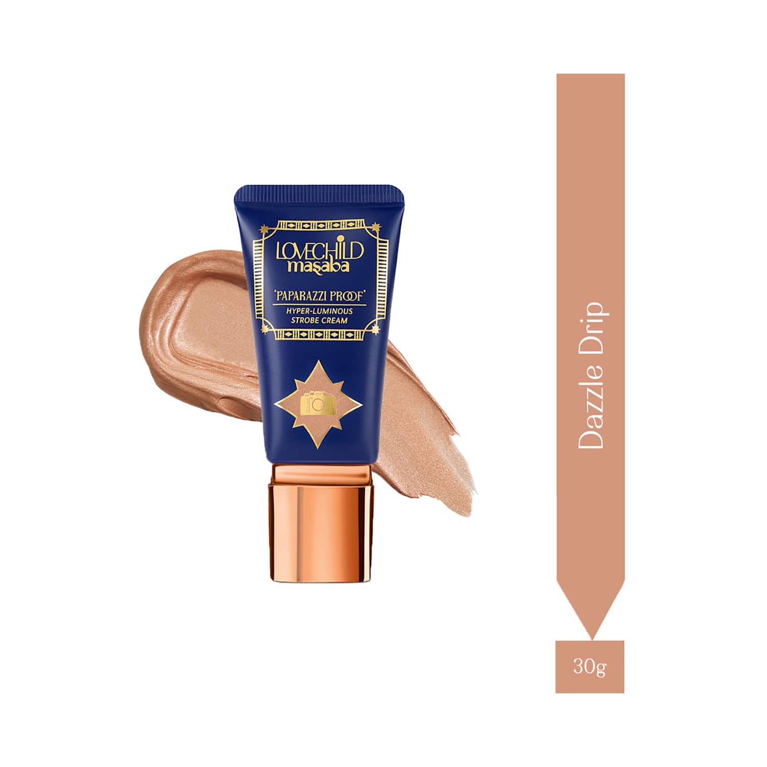 LoveChild Masaba | LoveChild Masaba Paparazzi Proof! Hyper-Luminous Strobe Cream - Dazzle Drip (30 g)