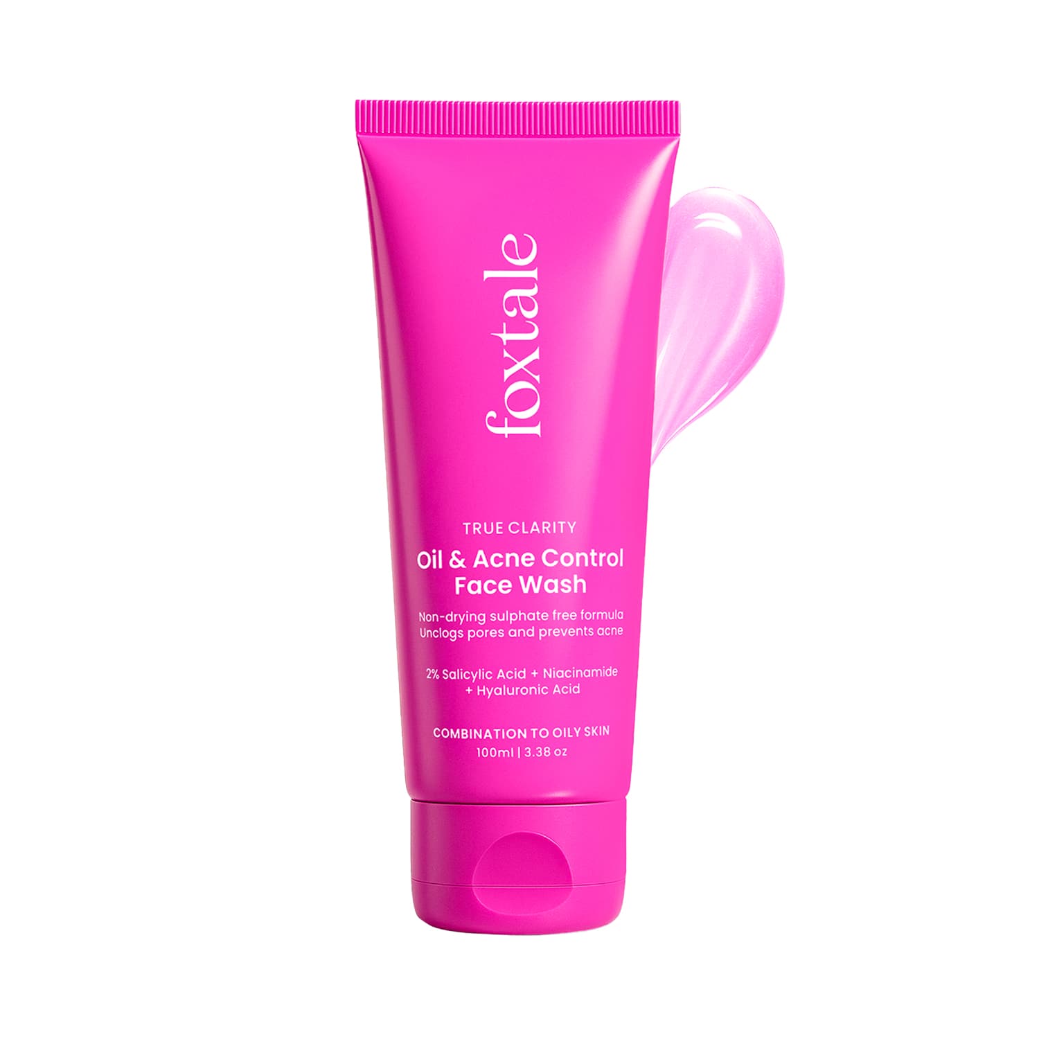 Foxtale | Foxtale True Clarity Oil and Acne Control Face Wash (100 ml)