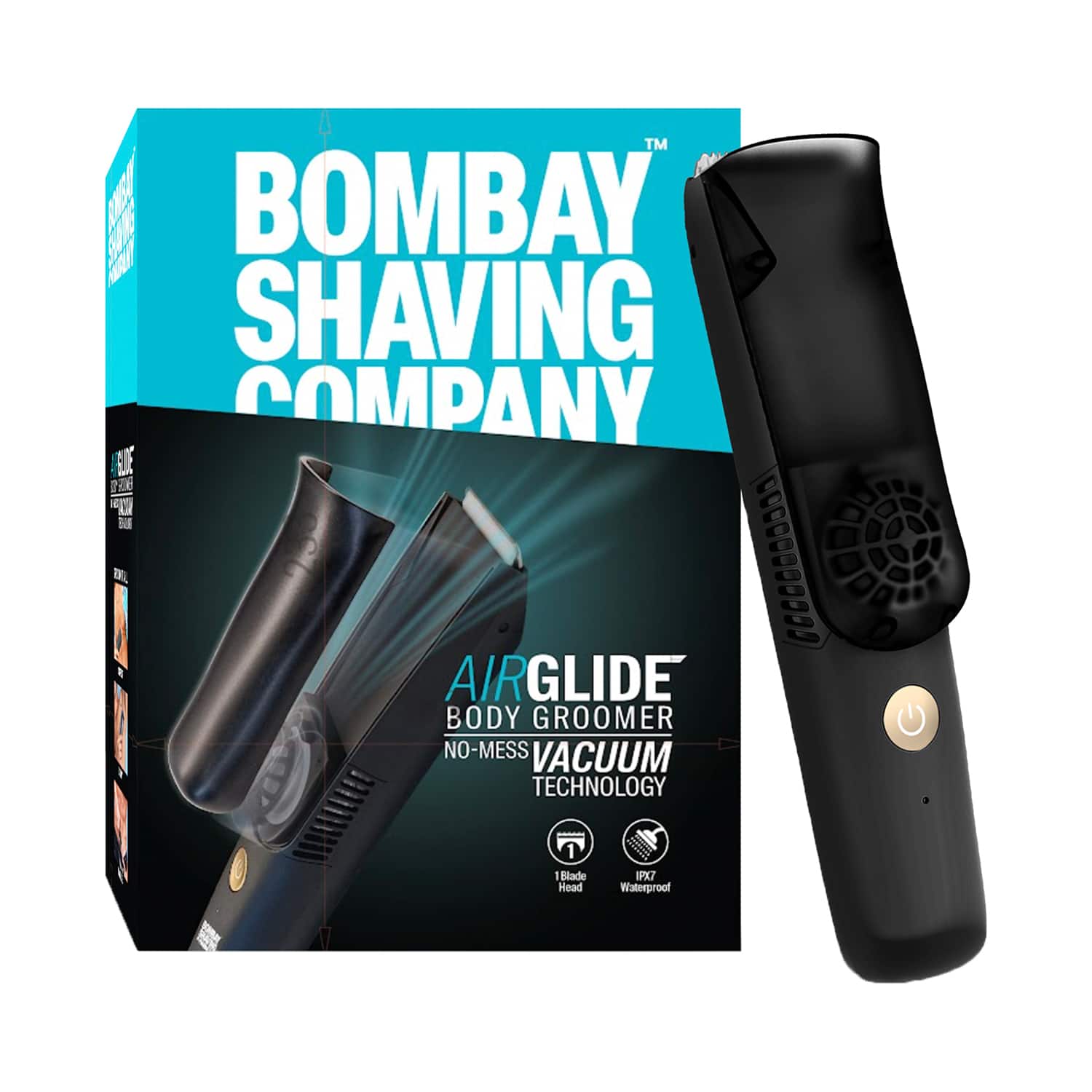 Bombay Shaving Company | Bombay Shaving Company Airglide Full Body Trimmer with Vacuum Tech