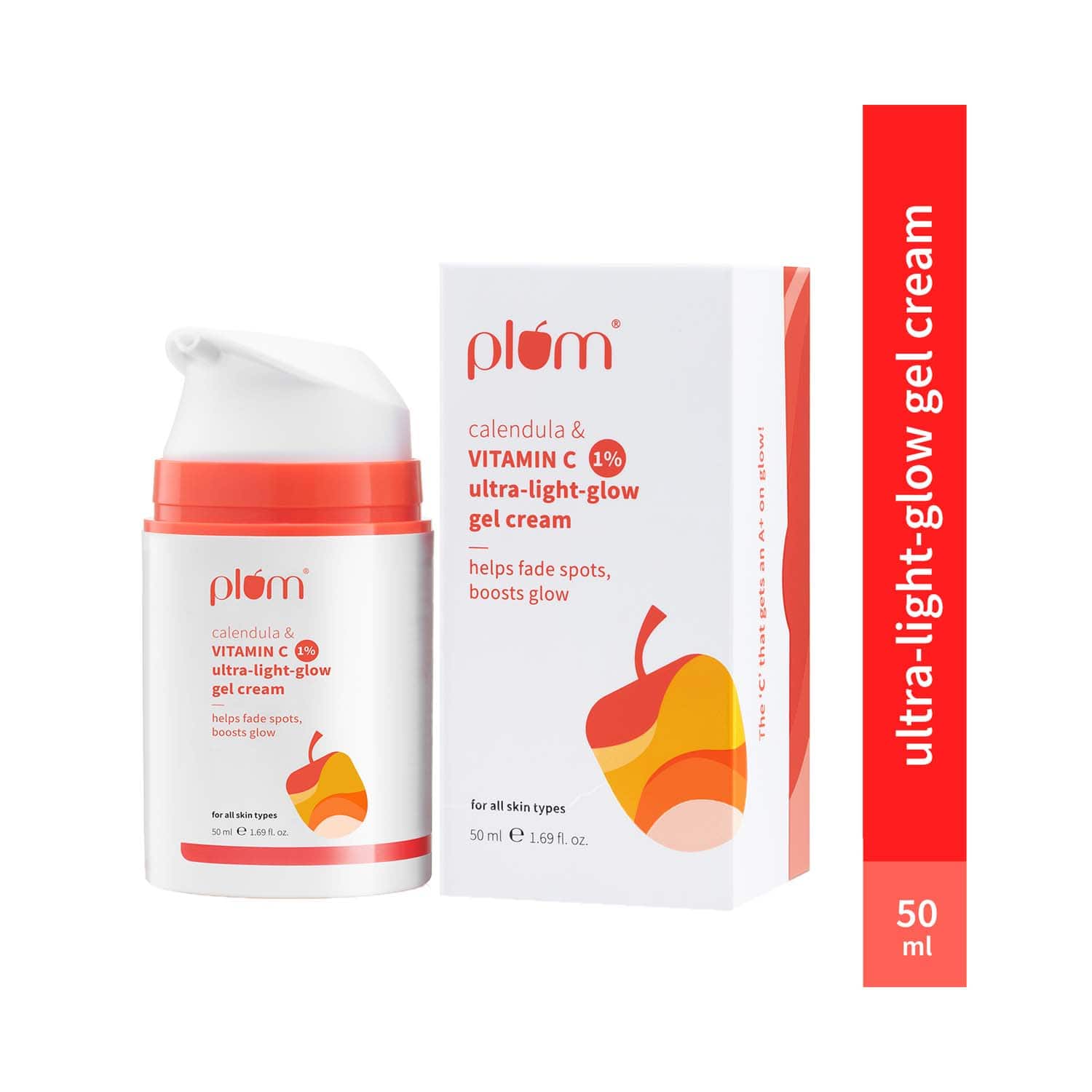Plum | Plum 1% Vitamin C Ultra-Light-Glow Boosting Gel (50 ml)