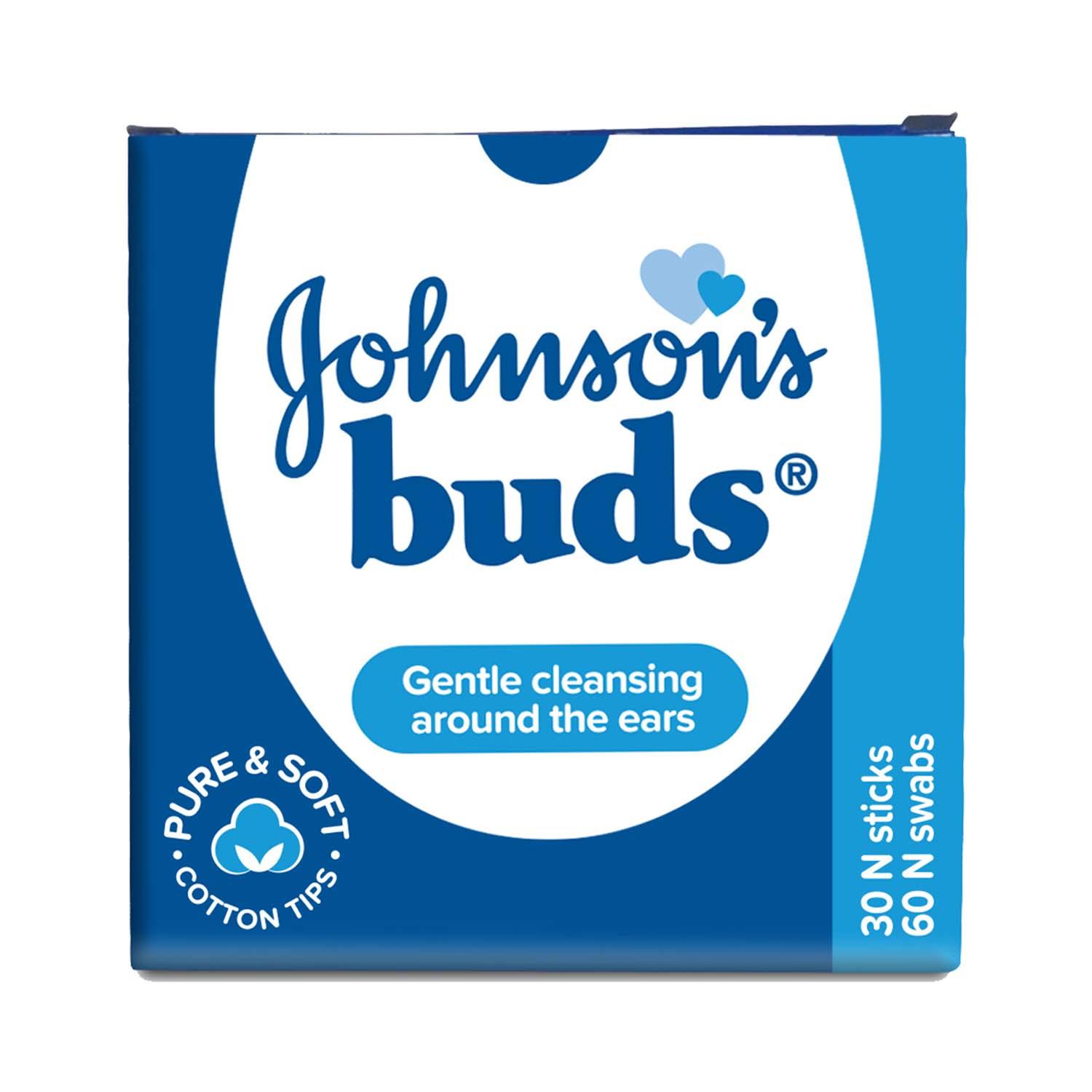 Johnson's Baby Buds Swabs (60 pcs)