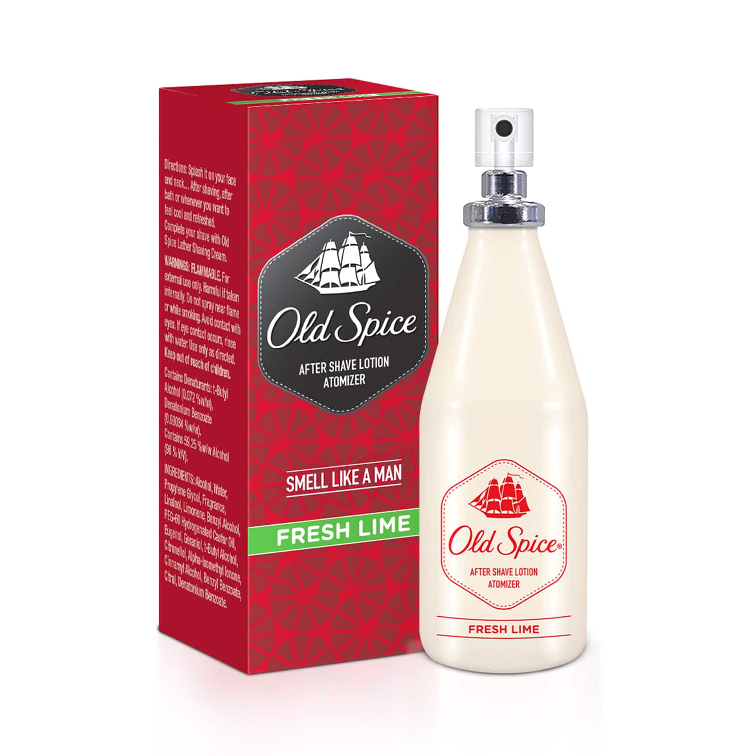 Old Spice | Old Spice After Shave Lotion Atomizer - Fresh Lime (150 ml)