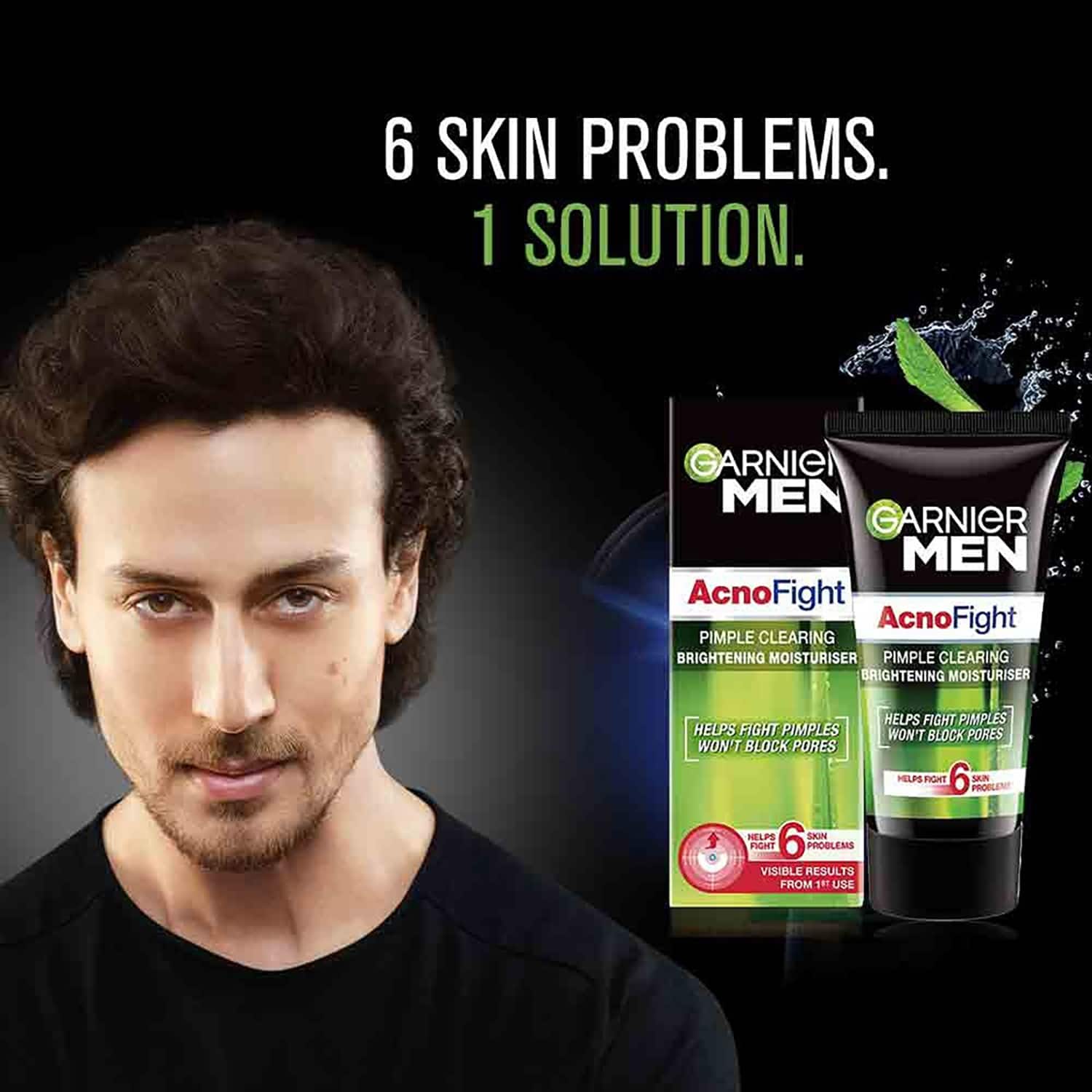 Garnier Men Acno Fight Pimple Clearing Whitening Day Face Cream