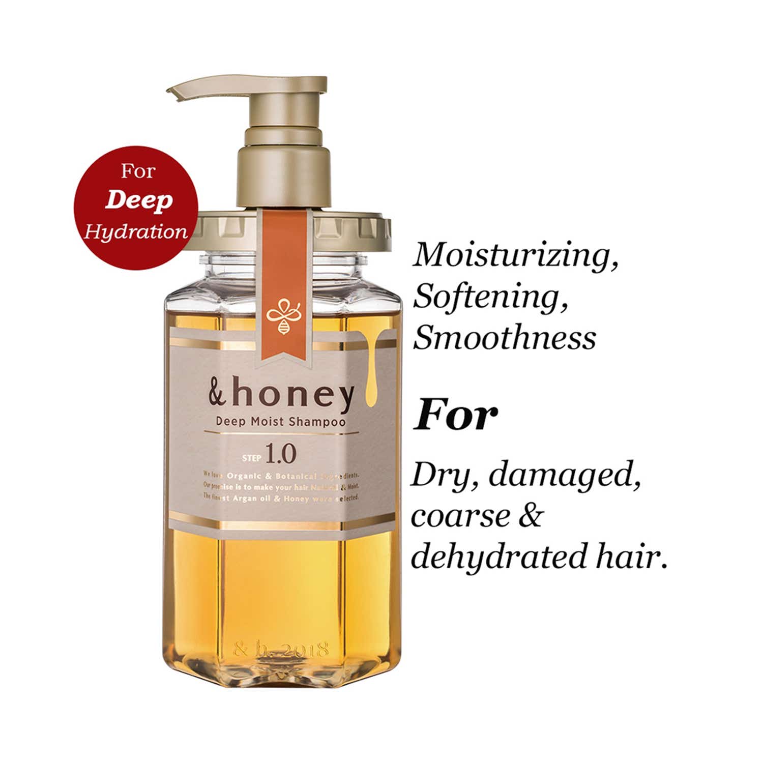 &honey | &honey Deep Moist Shampoo 1.0 (440 ml)