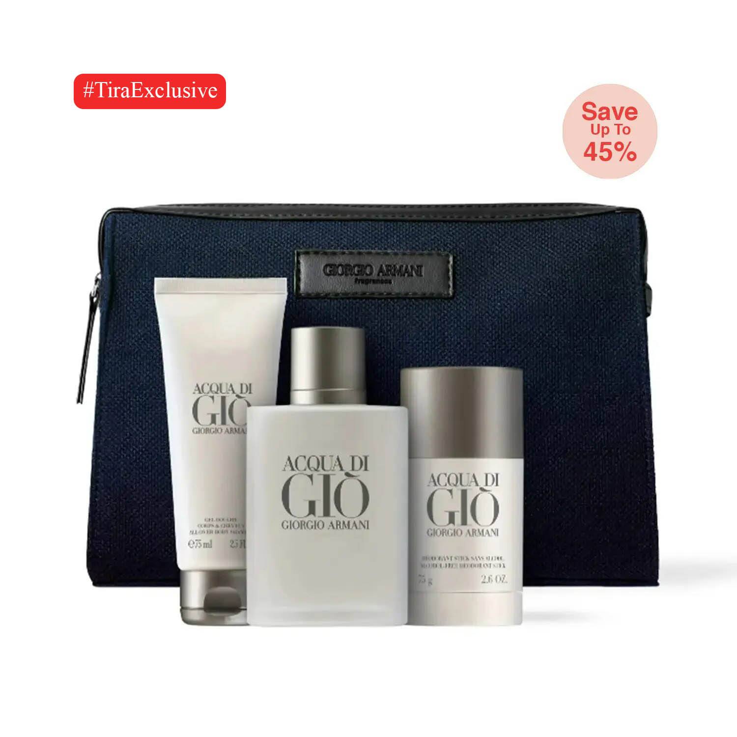 Acqua di hotsell gio profumo set