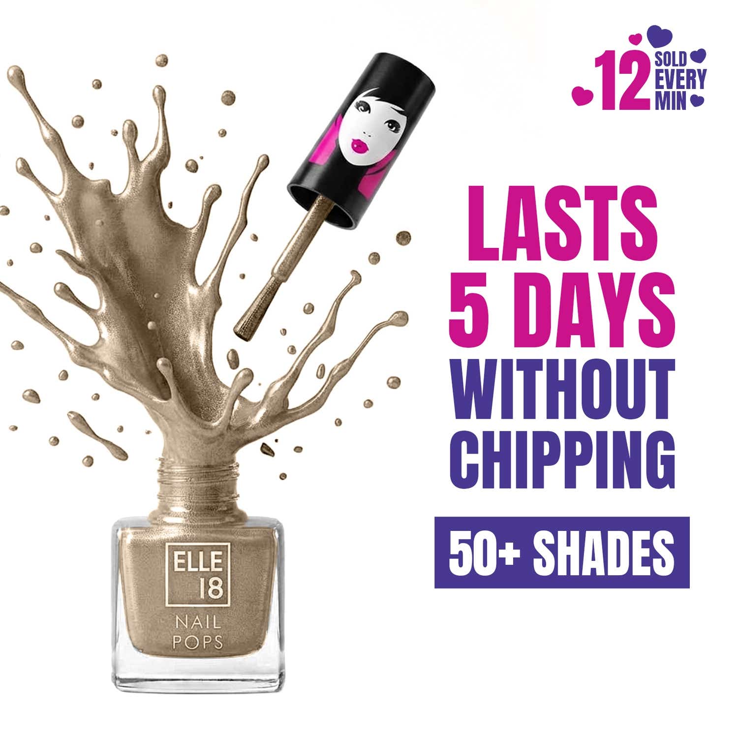 Elle 18 | Elle 18 Nail Pops Nail Color - Shade 119 (5ml)