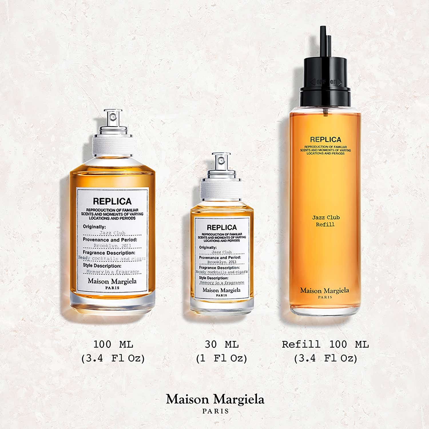 Buy Maison Margiela Replica Jazz Club Eau De Toilette (100ml