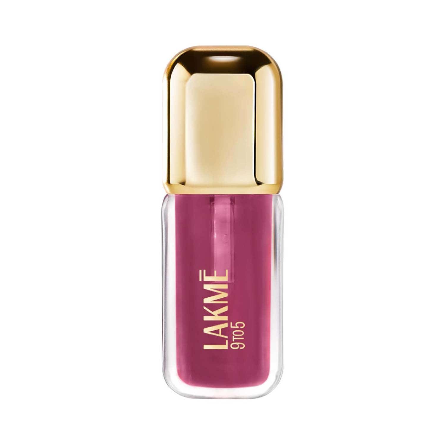 Lakme | Lakme 9to5 HyaGloss Powerplump Lip Oil - 501 Meetup Mauve (4.2 ml)
