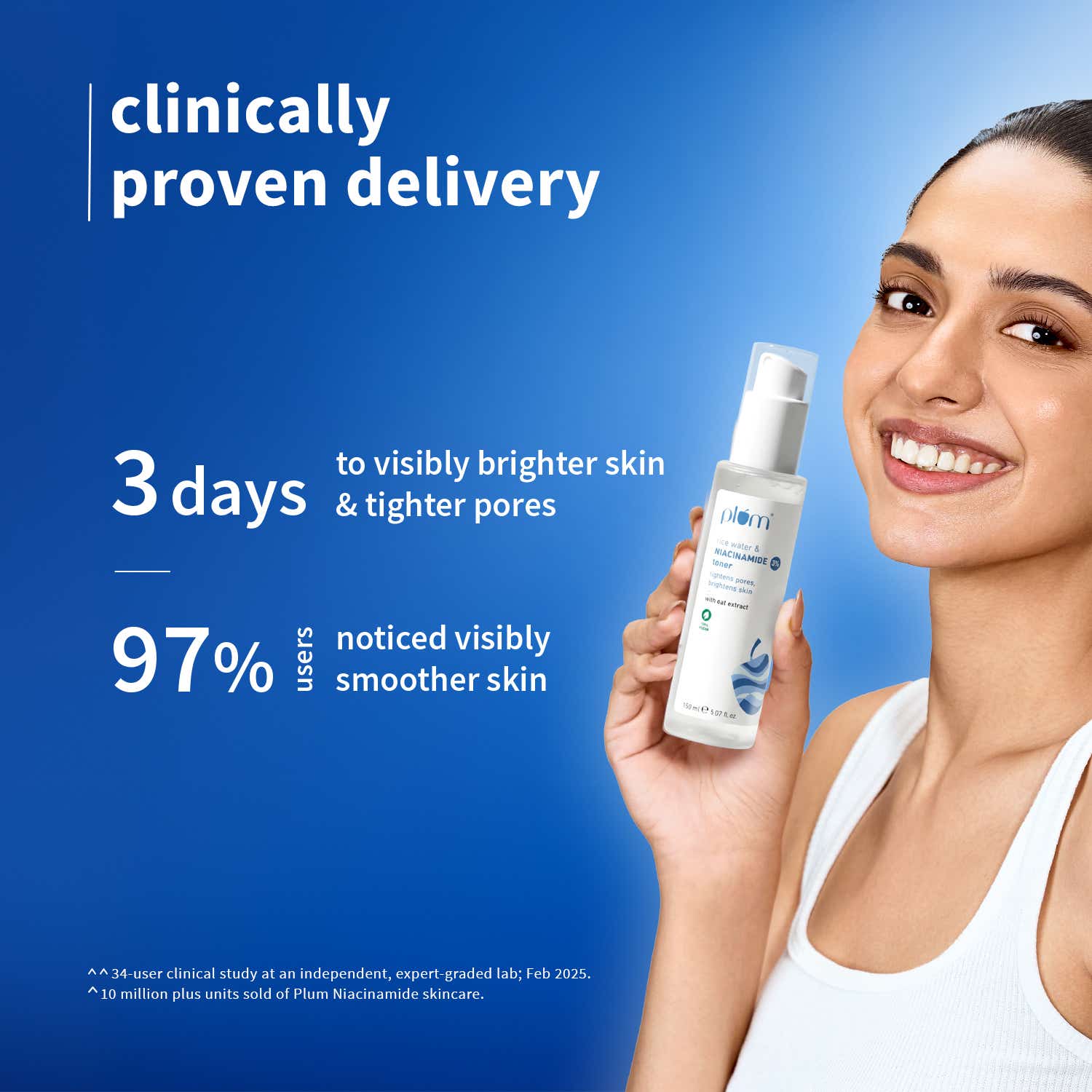 Plum 3% Niacinamide Toner 150ml - Image 4