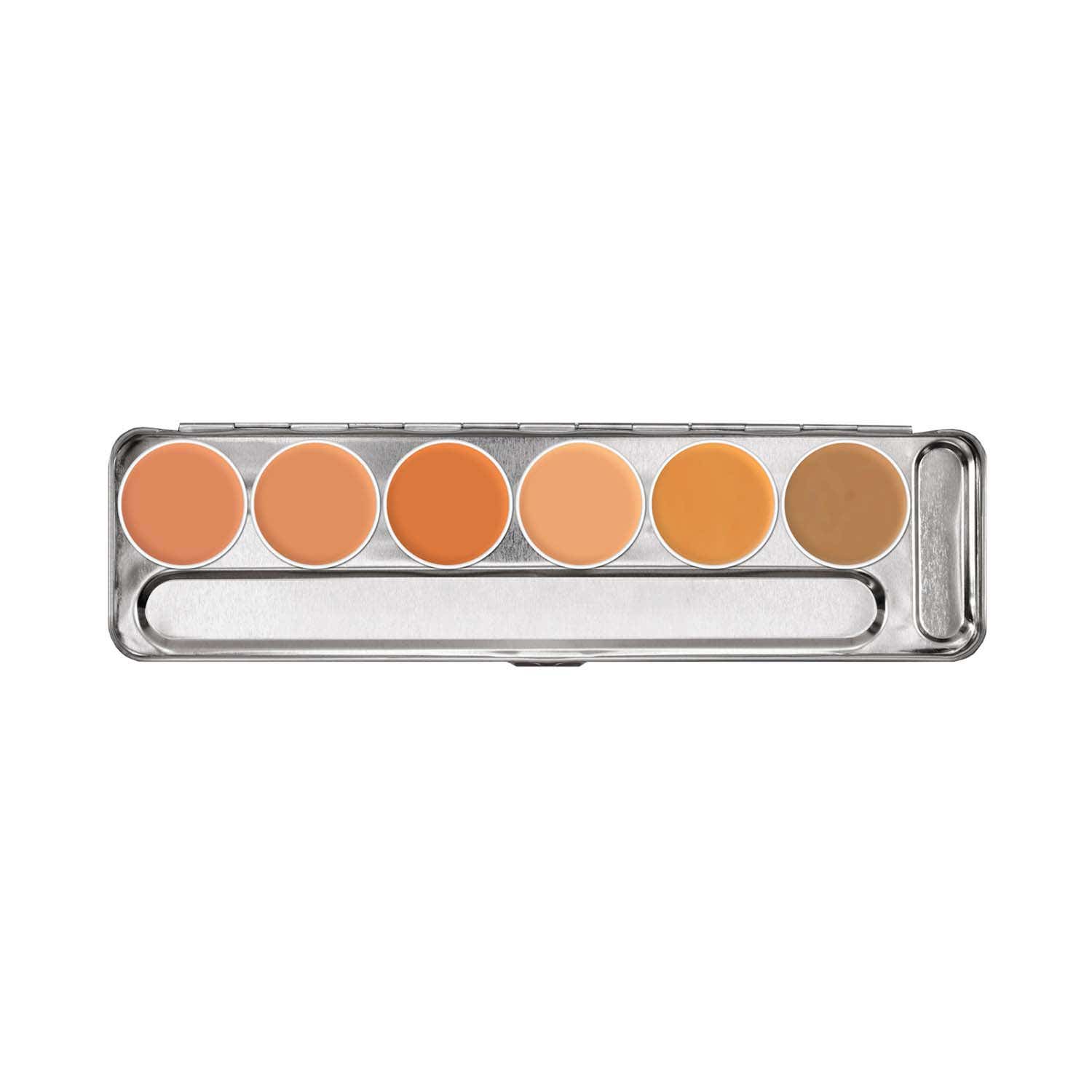 KRYOLAN | Kryolan Dermacolor Camouflage Creme Palette 6 Colors - Delhi1 (20 g)