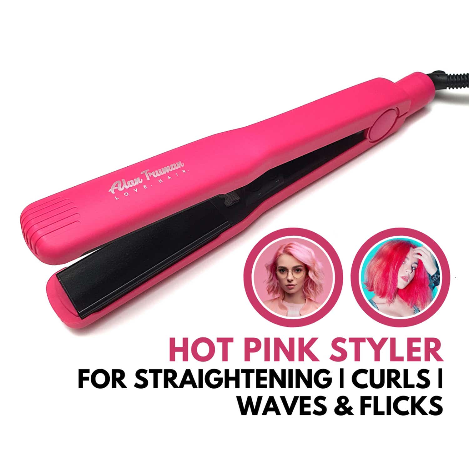 Alan Truman | Alan Truman Hot Pink Styler (1 Pc)