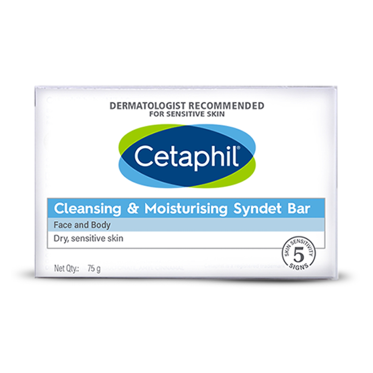 Cetaphil | Cetaphil Cleansing & Moisturising Syndet Bar (75g)
