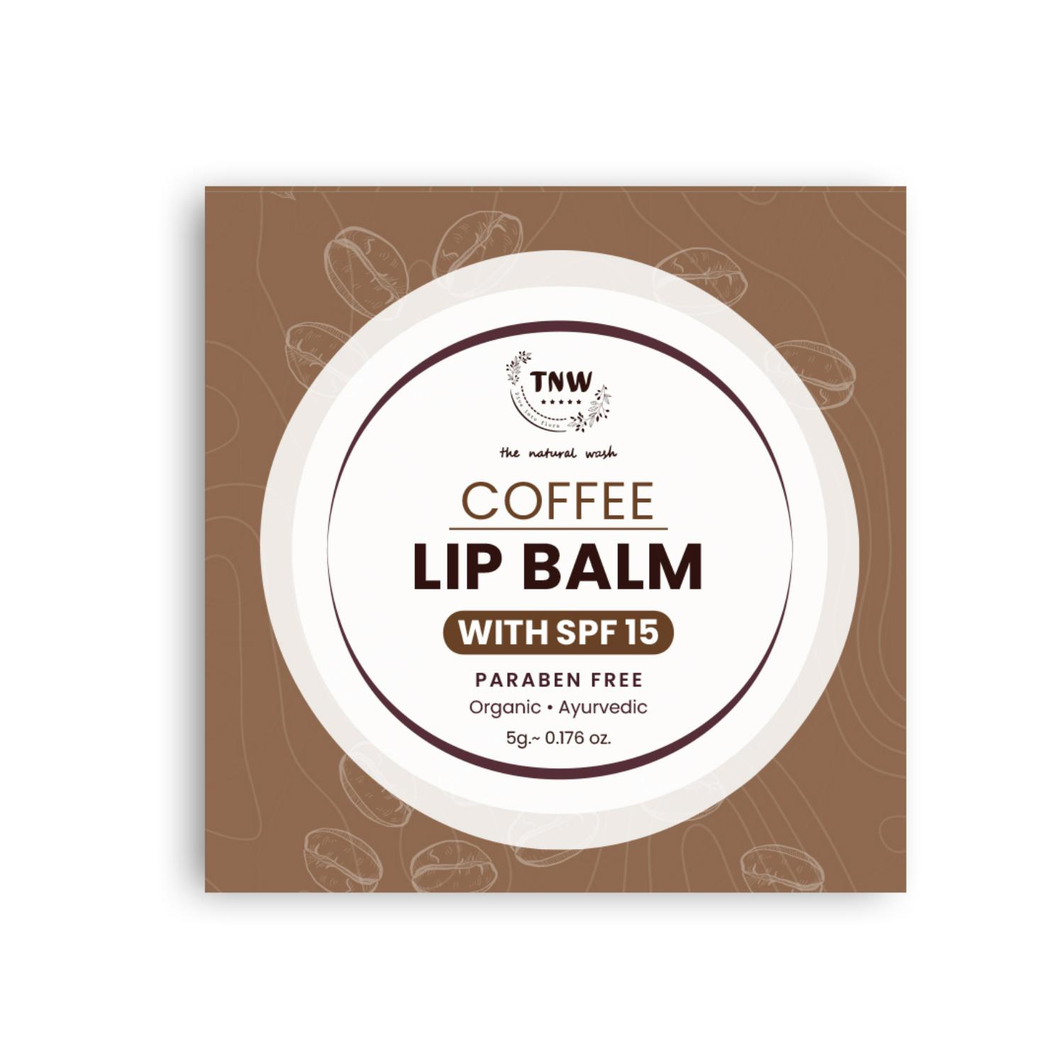 TNW The Natural Wash | TNW The Natural Wash Coffee Lip Balm With SPF15 (5 g)
