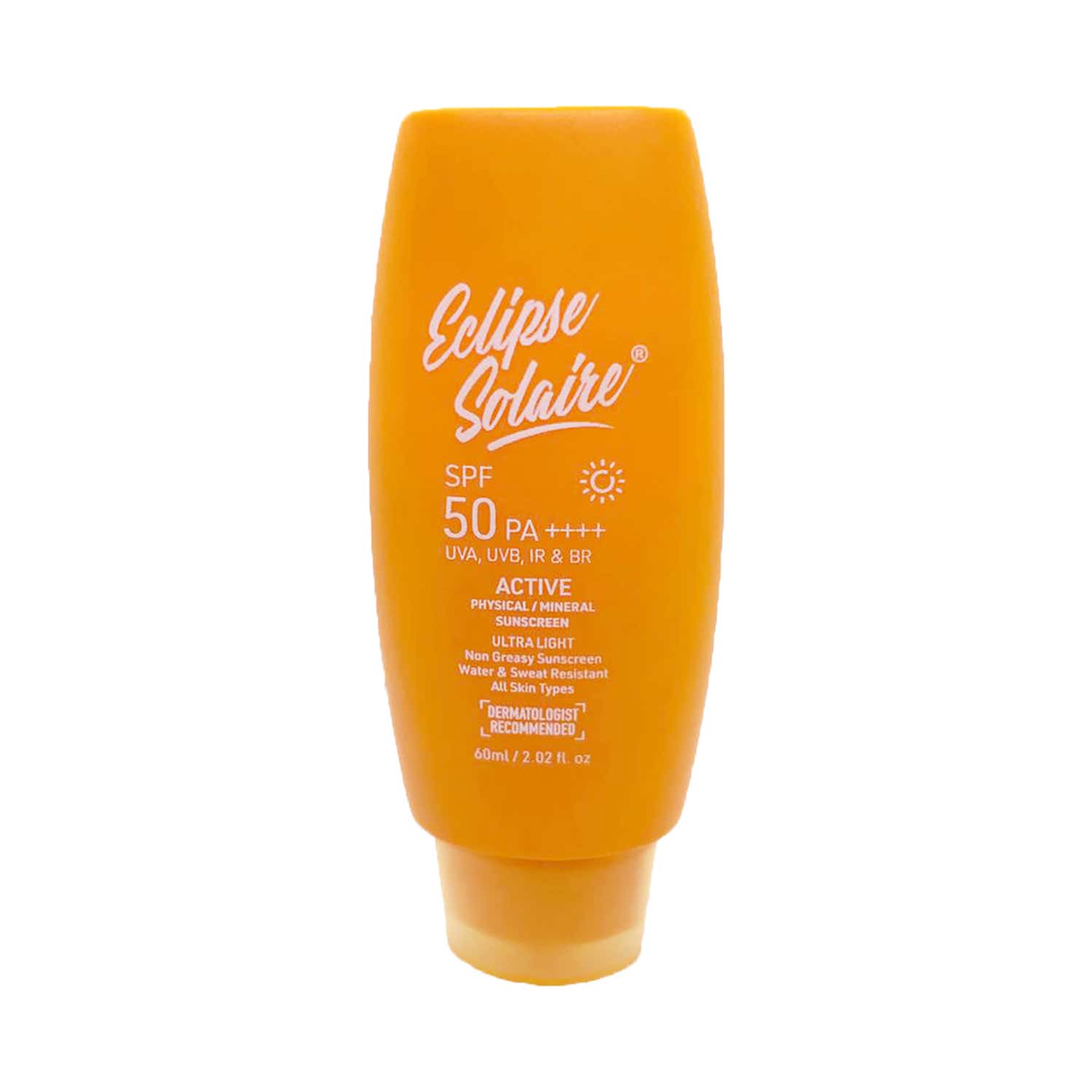 Eclipse Solaire | Eclipse Solaire Active Physical / Mineral Sunscreen SPF 50 PA++++ (60 ml)