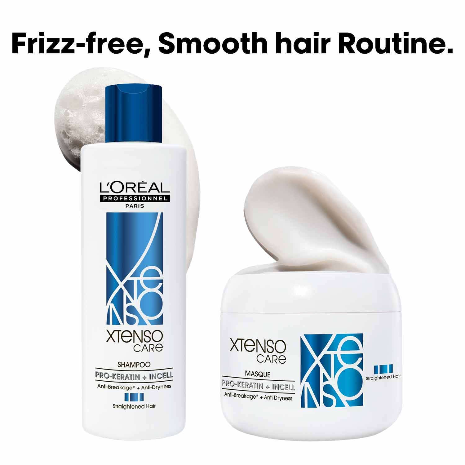 L'OREAL PROFESSIONNEL | L'OREAL PROFESSIONNEL X-Tenso Care Pro-Keratine + Incell Shampoo (250 ml) & Mask (196 g)