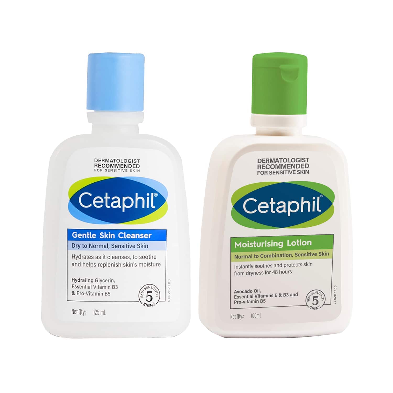Cetaphil | Cetaphil Cleansing & Hydrating Regime For All Skin Types Combo